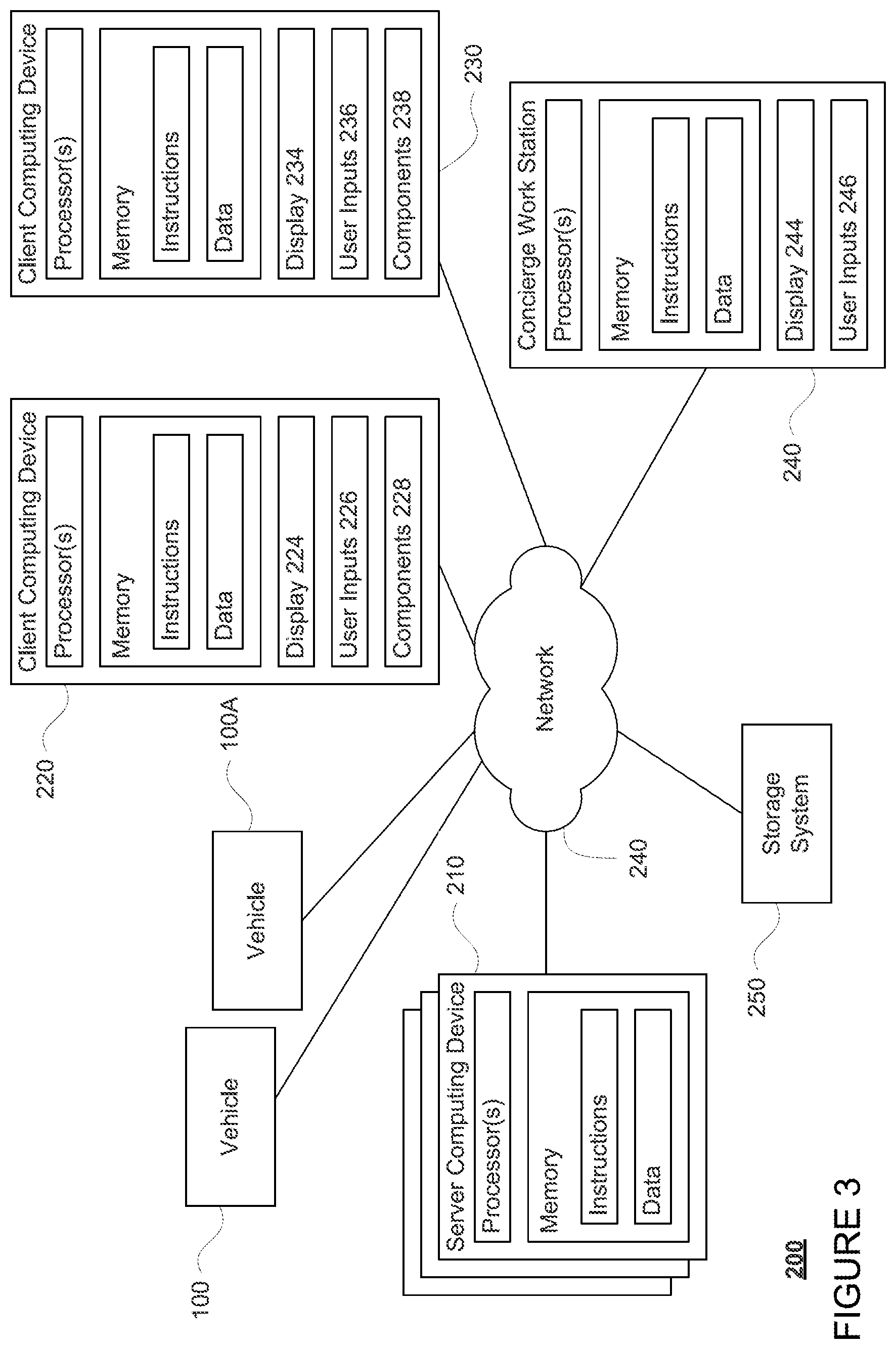 Patent US12099365 Figure 3 – Determining and responding to an internal status of a vehicle