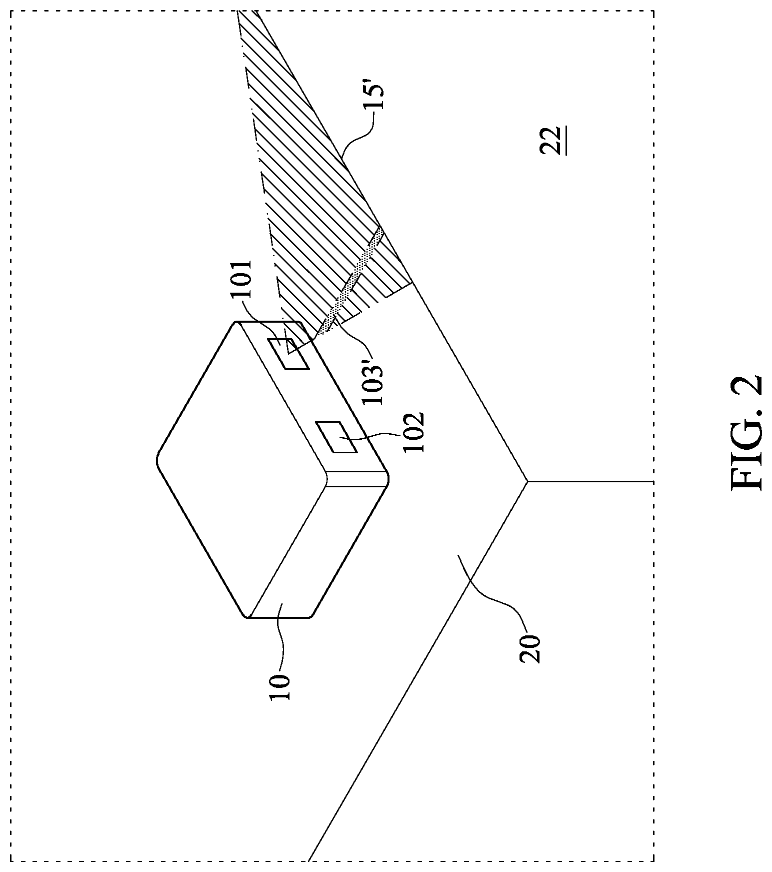 Patent US12099366 Figure 2 – System for obstacle detection