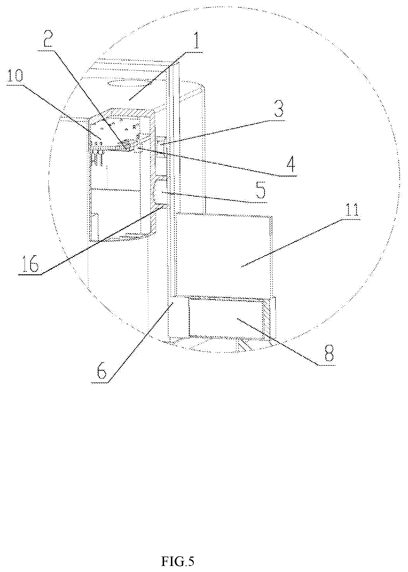 Patent US12099367 Figure 5 – Pool cleaner having obstacle detecting device