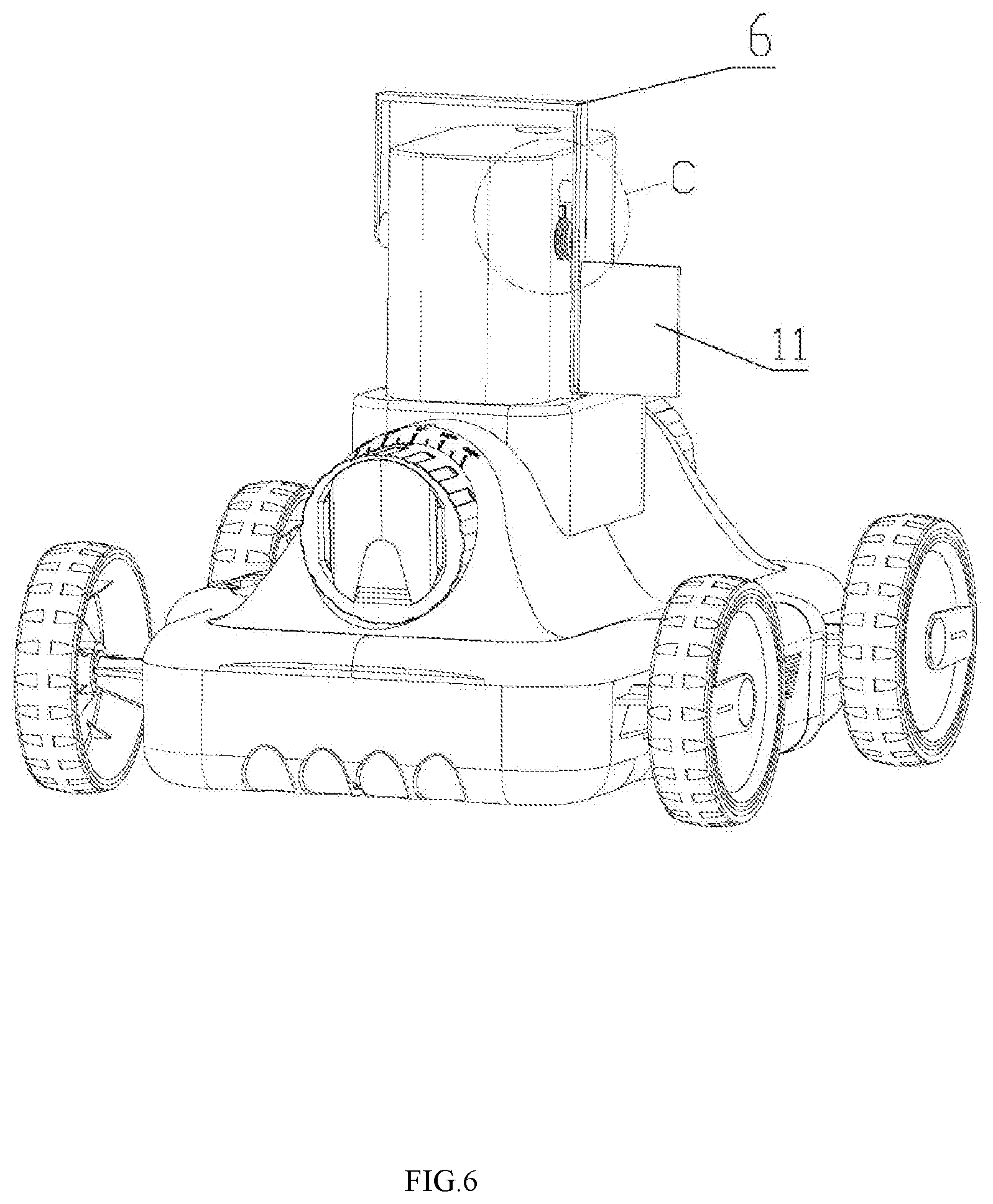 Patent US12099367 Figure 6 – Pool cleaner having obstacle detecting device