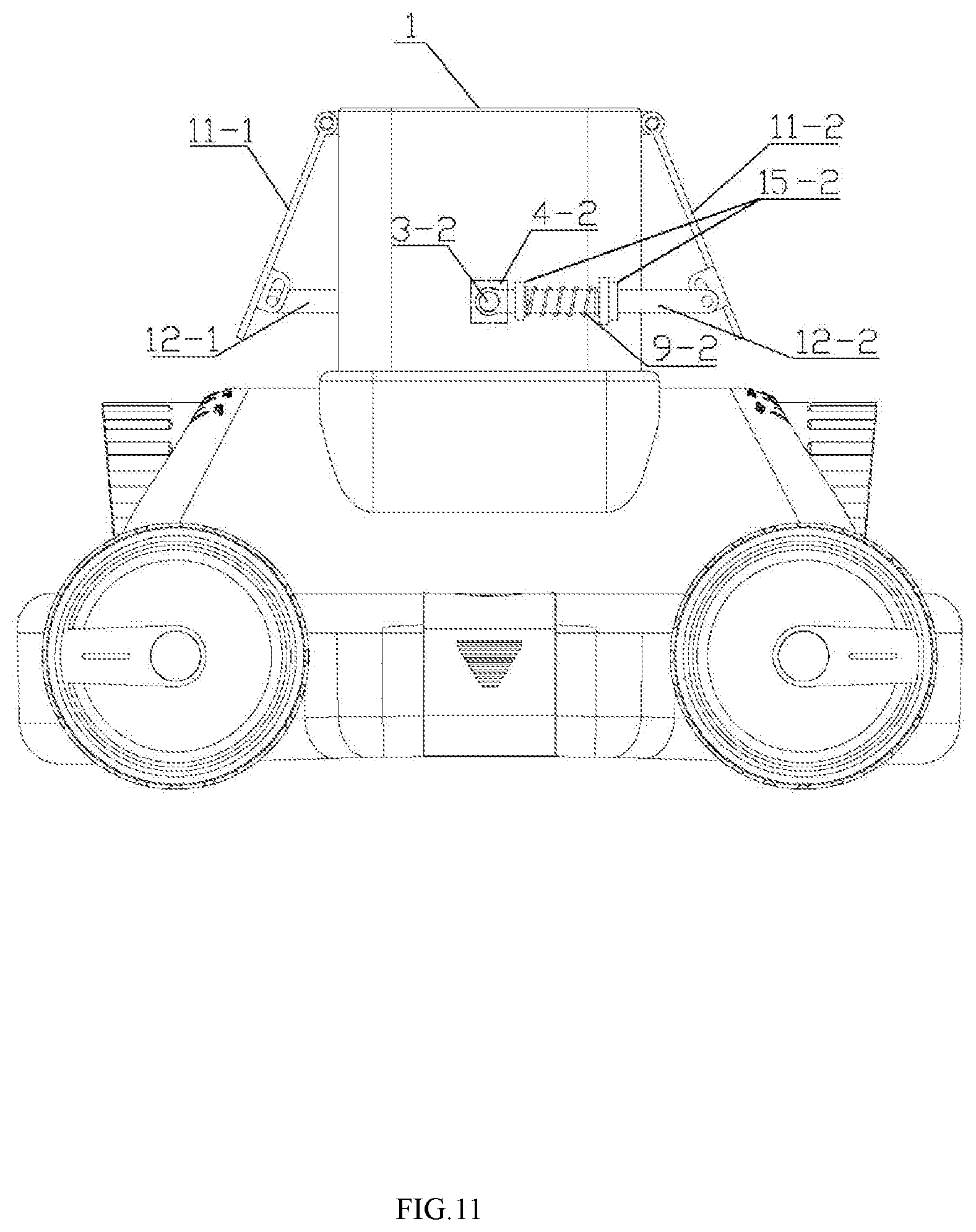 Patent US12099367 Figure 11 – Pool cleaner having obstacle detecting device