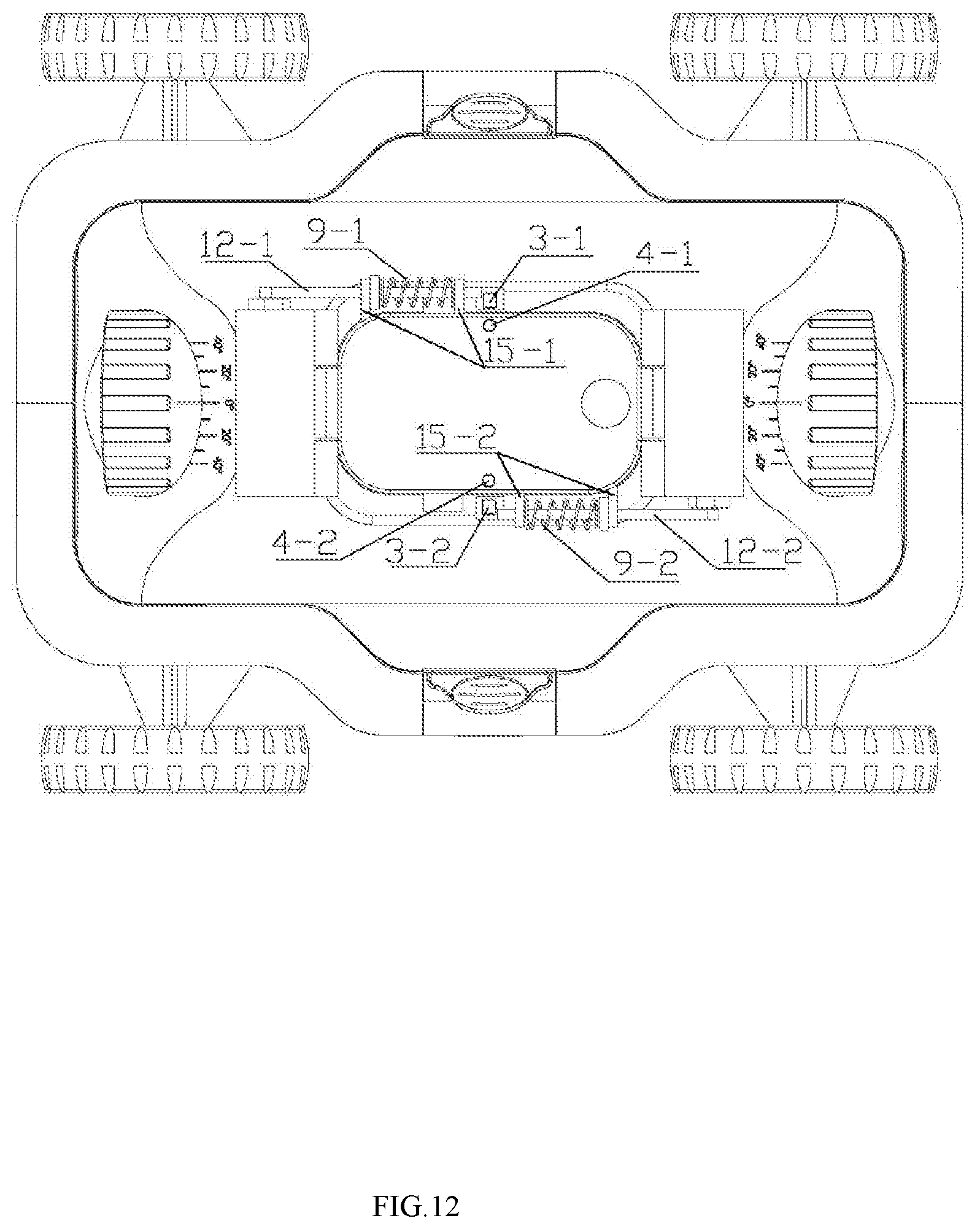 Patent US12099367 Figure 12 – Pool cleaner having obstacle detecting device