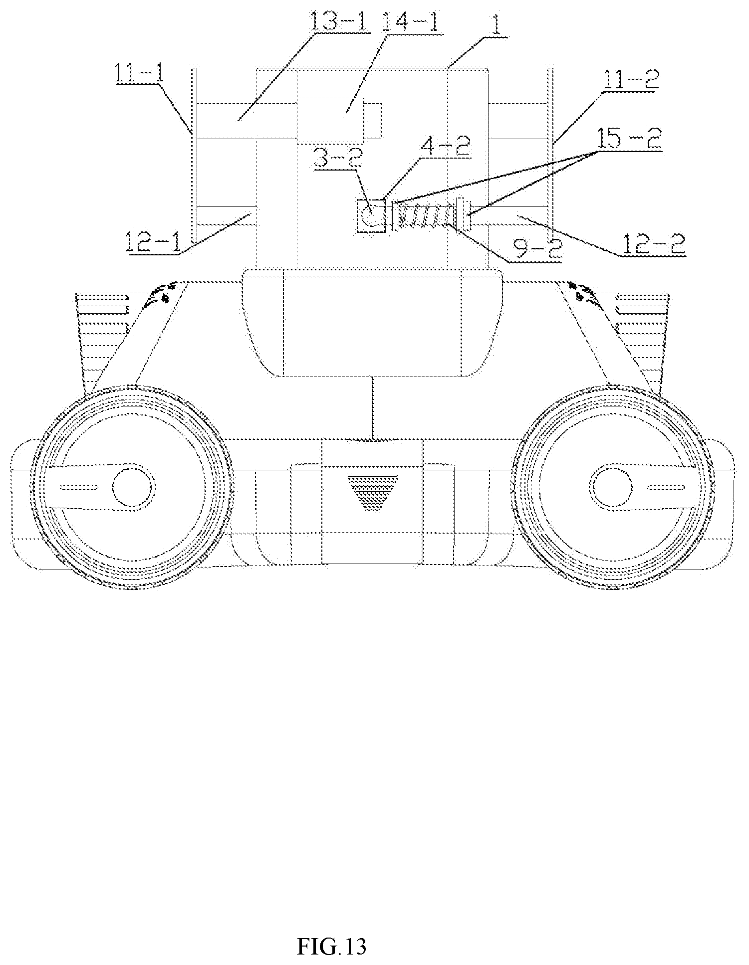 Patent US12099367 Figure 13 – Pool cleaner having obstacle detecting device