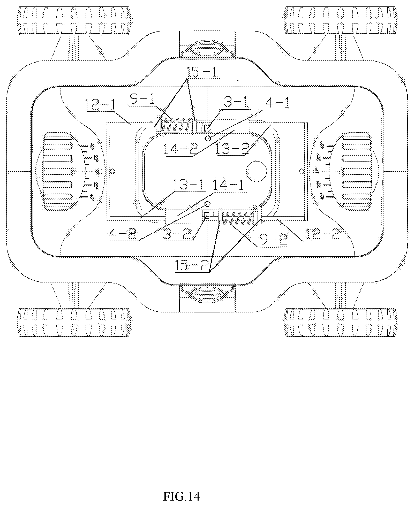 Patent US12099367 Figure 14 – Pool cleaner having obstacle detecting device