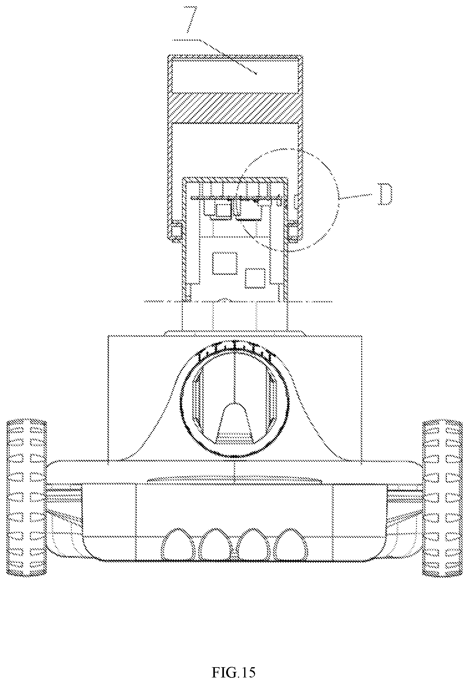 Patent US12099367 Figure 15 – Pool cleaner having obstacle detecting device