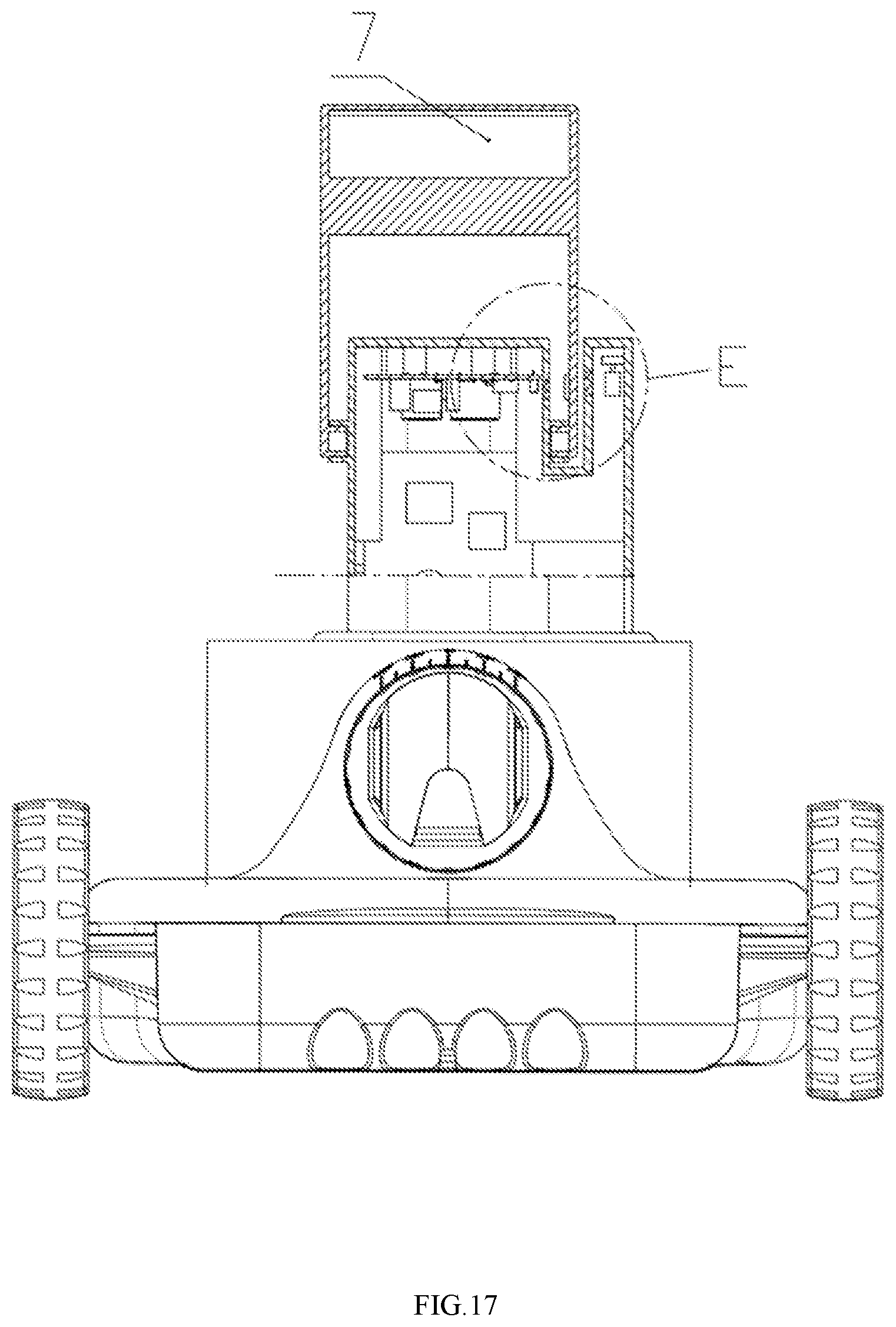 Patent US12099367 Figure 17 – Pool cleaner having obstacle detecting device