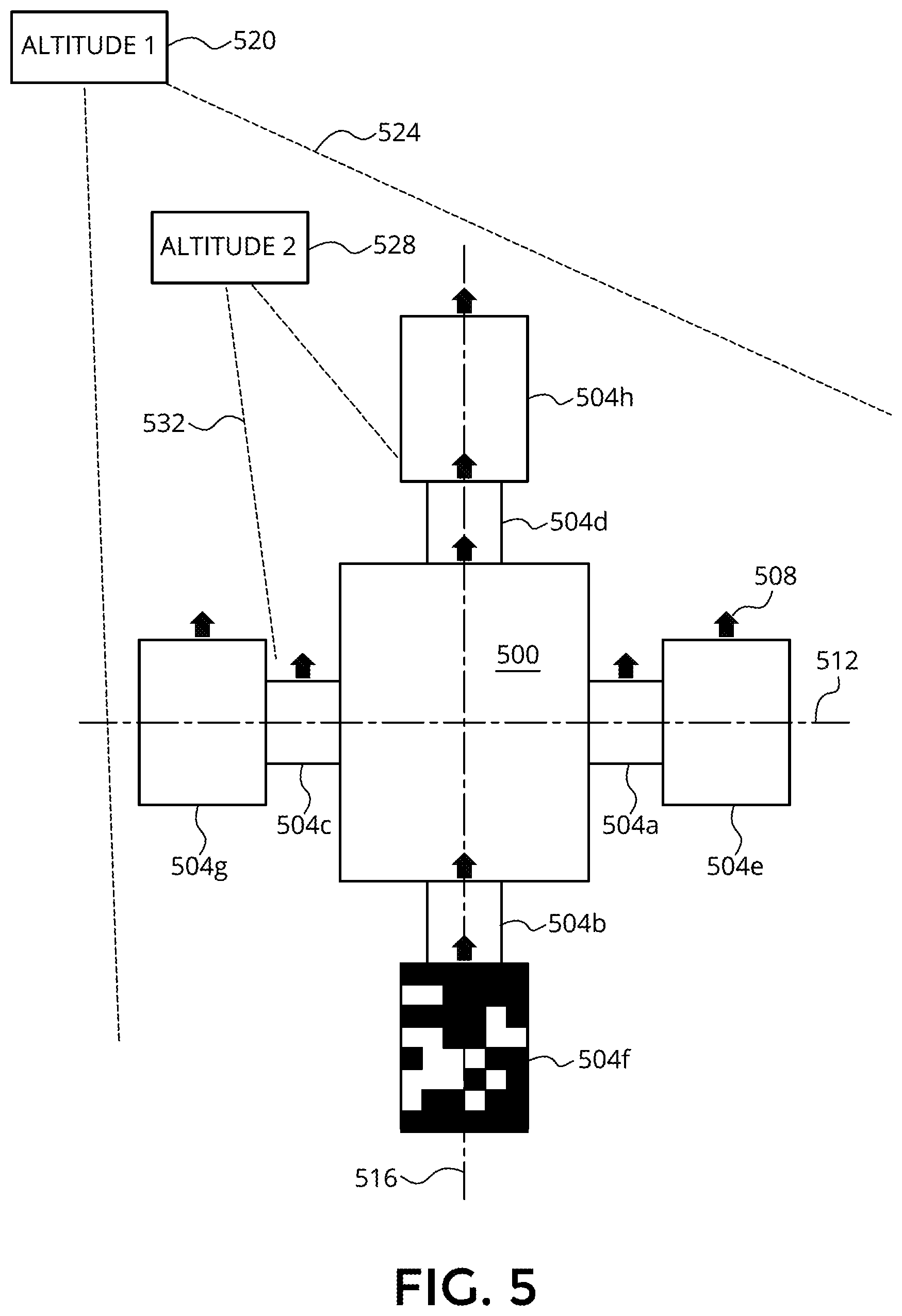 Patent US12099370 Figure 6 – Geo-fiducials for UAV navigation