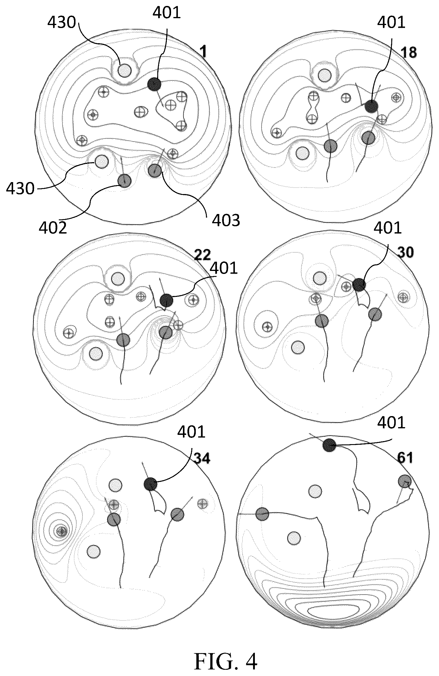 Patent US12099375 Figure 4 – Multiple target interception