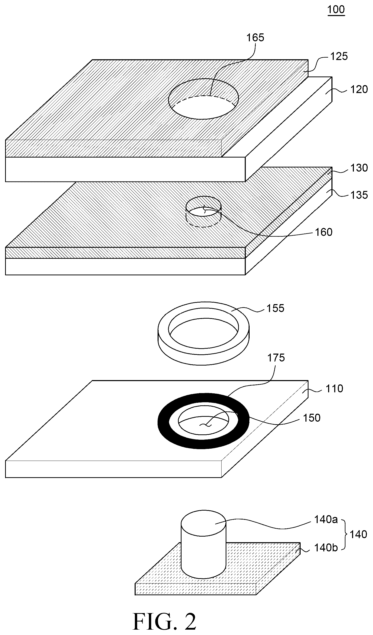 Patent US12099380 Figure 2 – Display apparatus comprising a camera module inserted into an opening of an array substrate that is supported by a lens hole guide