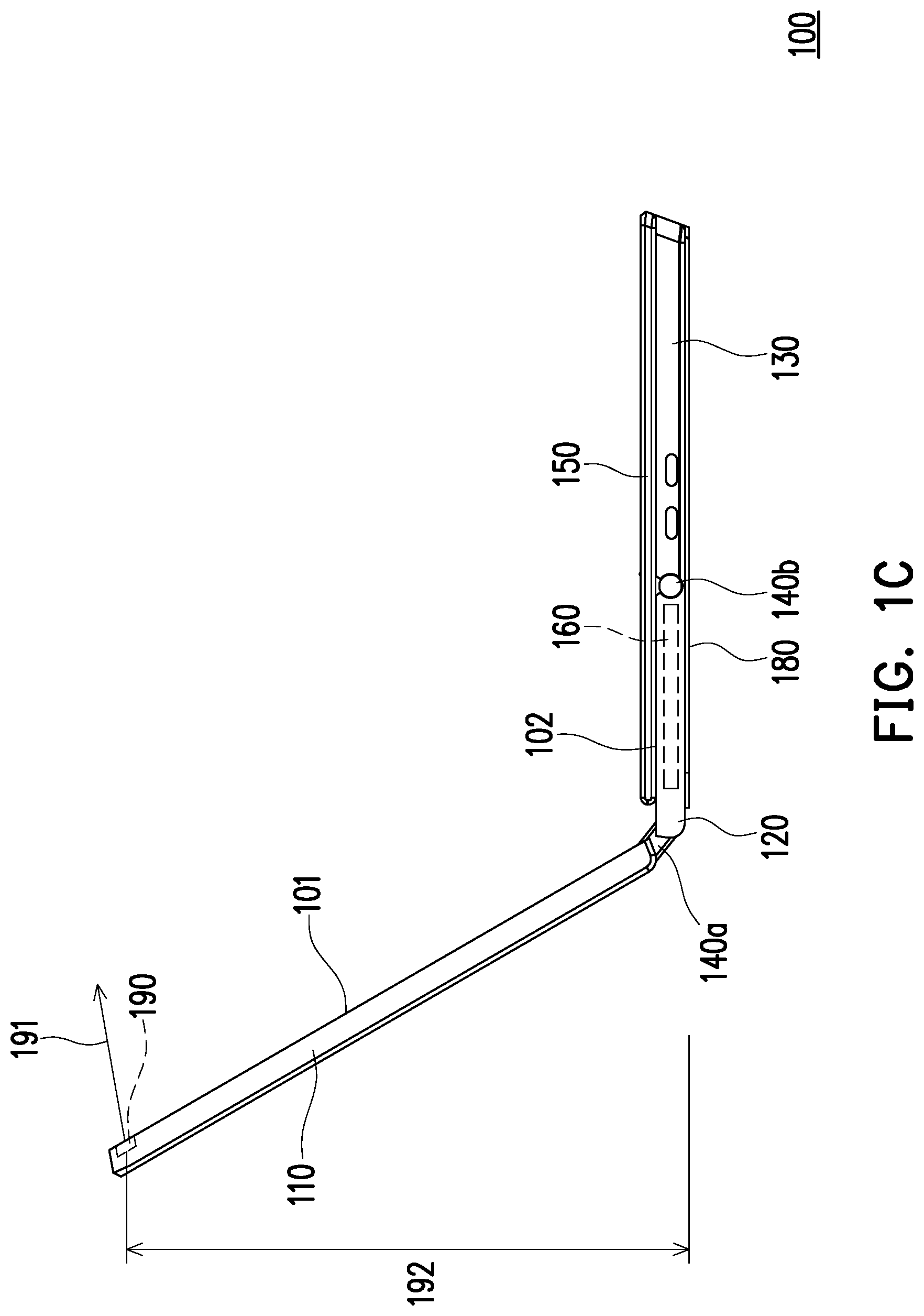Patent US12099381 Figure 3 – Portable electronic device