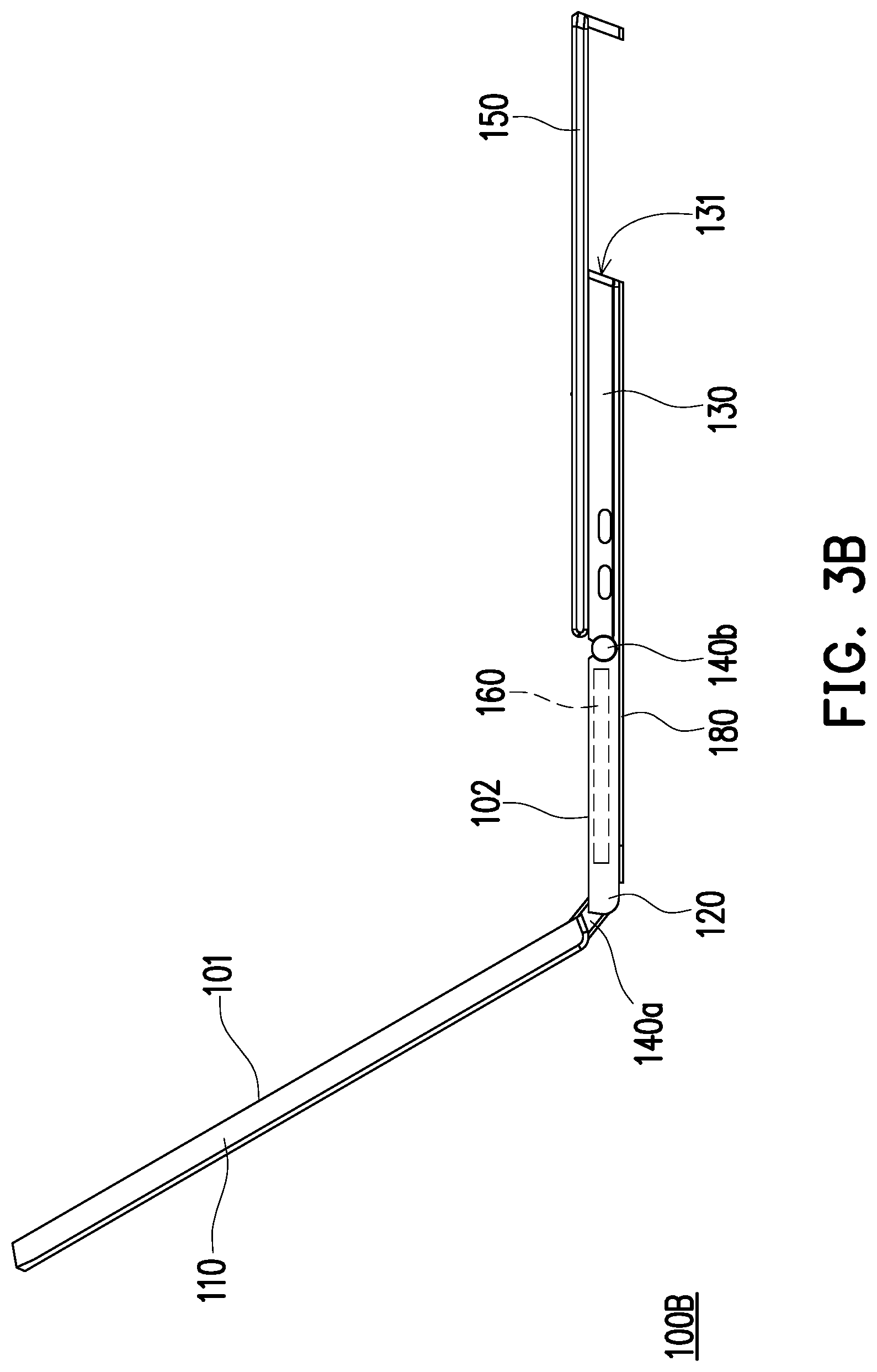 Patent US12099381 Figure 9 – Portable electronic device
