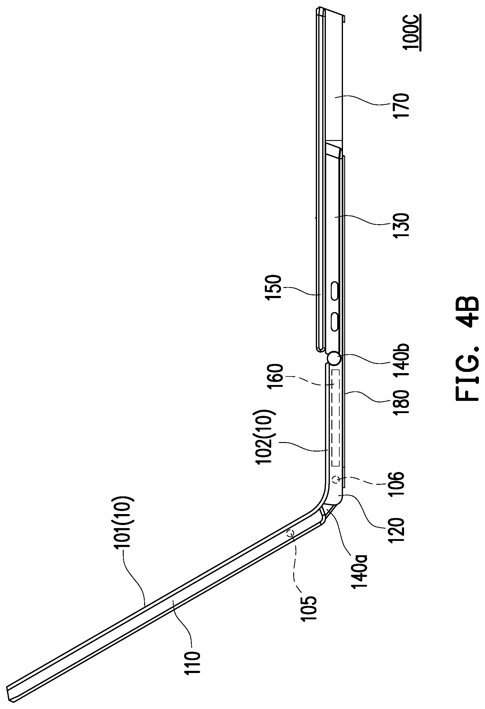 Patent US12099381 Figure 11 – Portable electronic device