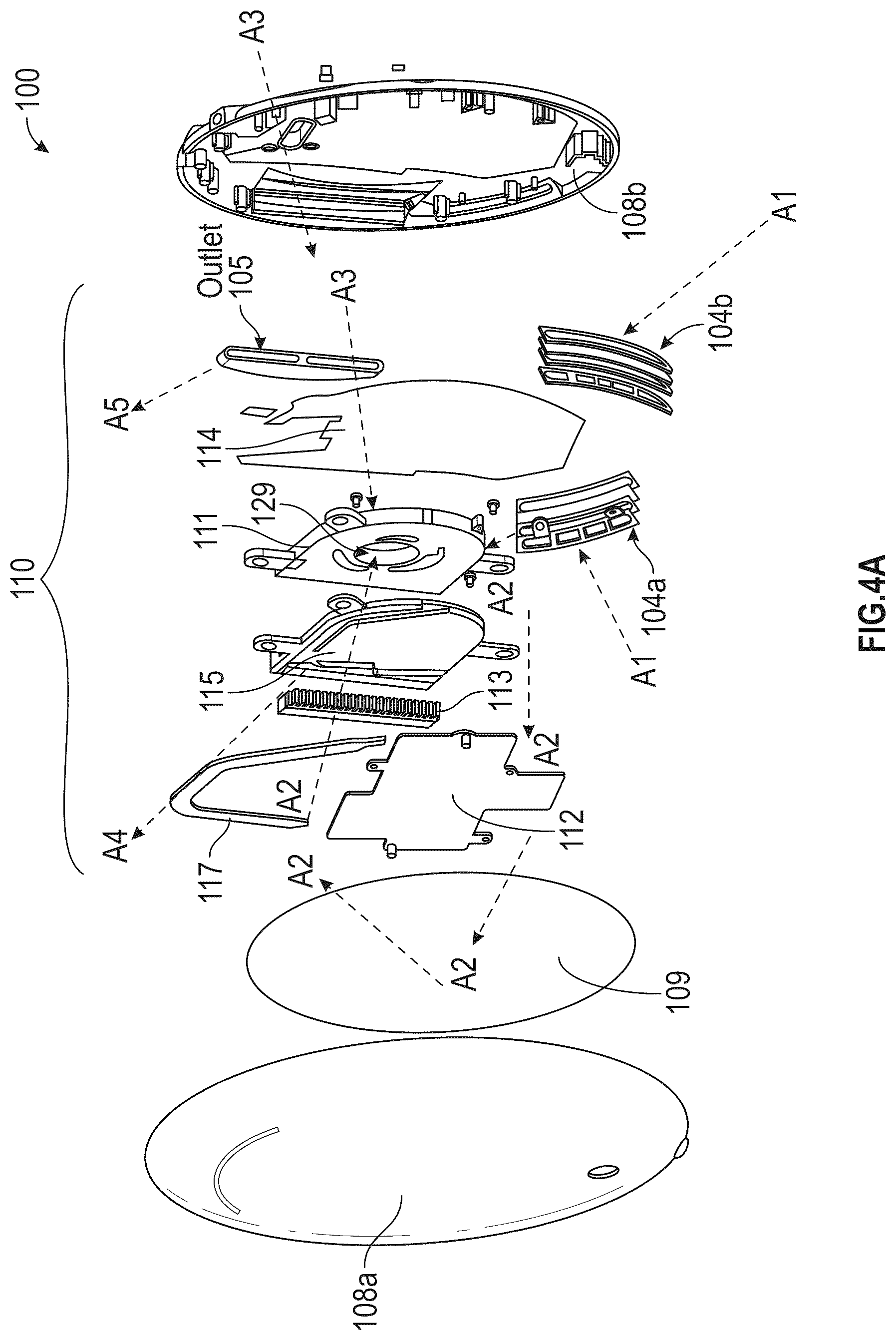 Patent US12099386 Figure 9 – Thermal management system for electronic device