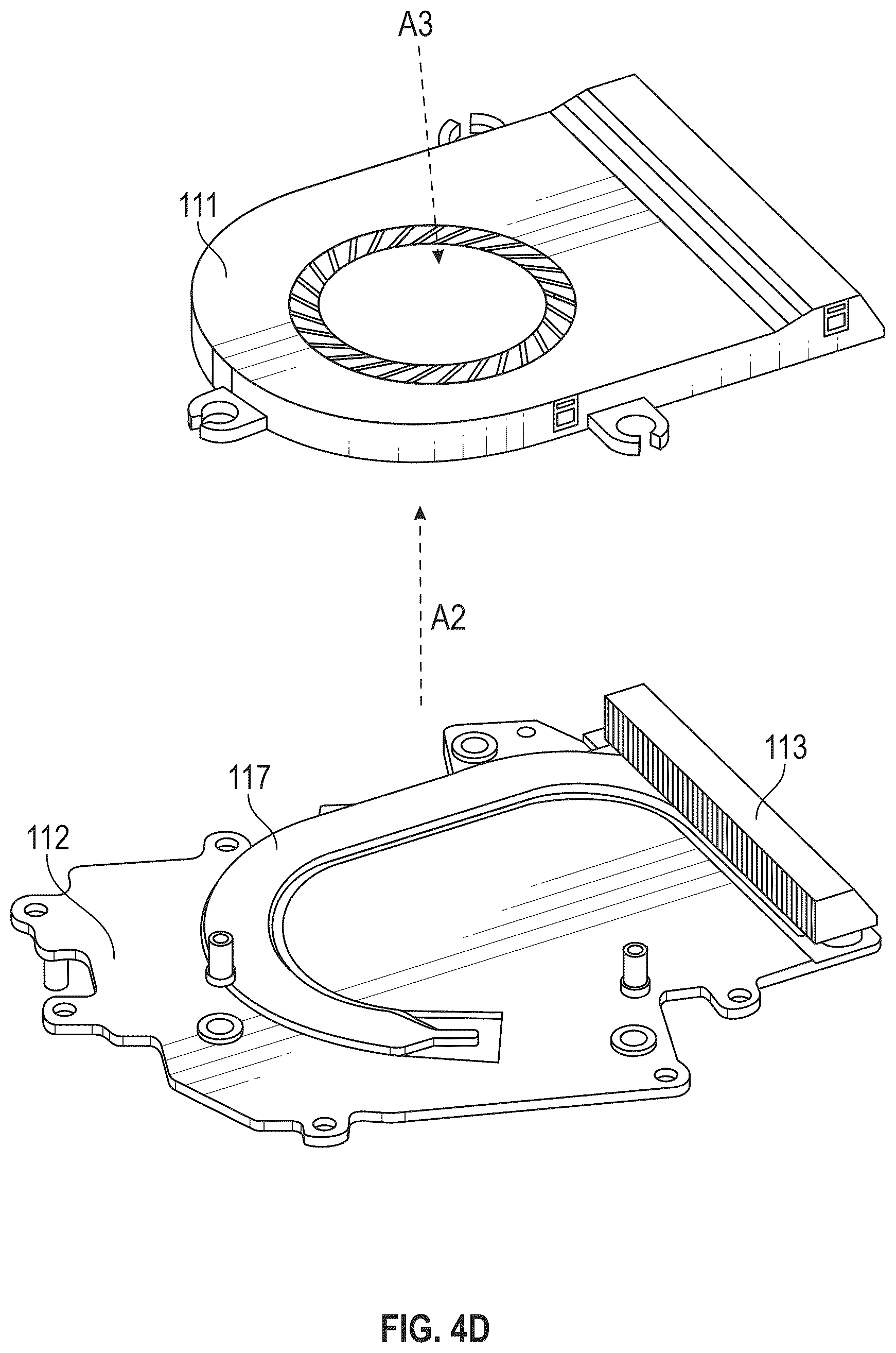 Patent US12099386 Figure 12 – Thermal management system for electronic device