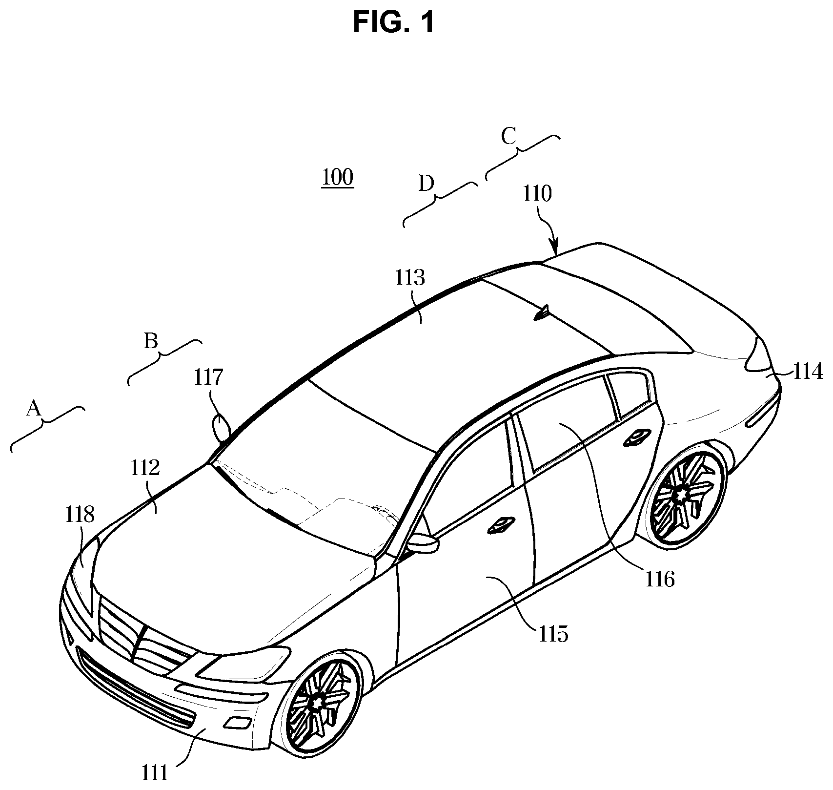 Patent US12099393 Figure 1 – Power management apparatus and vehicle having the same