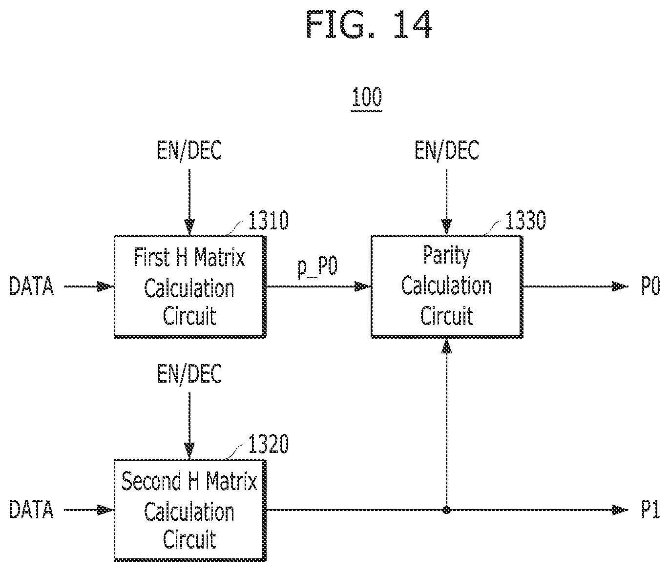 Patent US12099411 Figure 14 – Error processing circuit, memory and operation method of the memory
