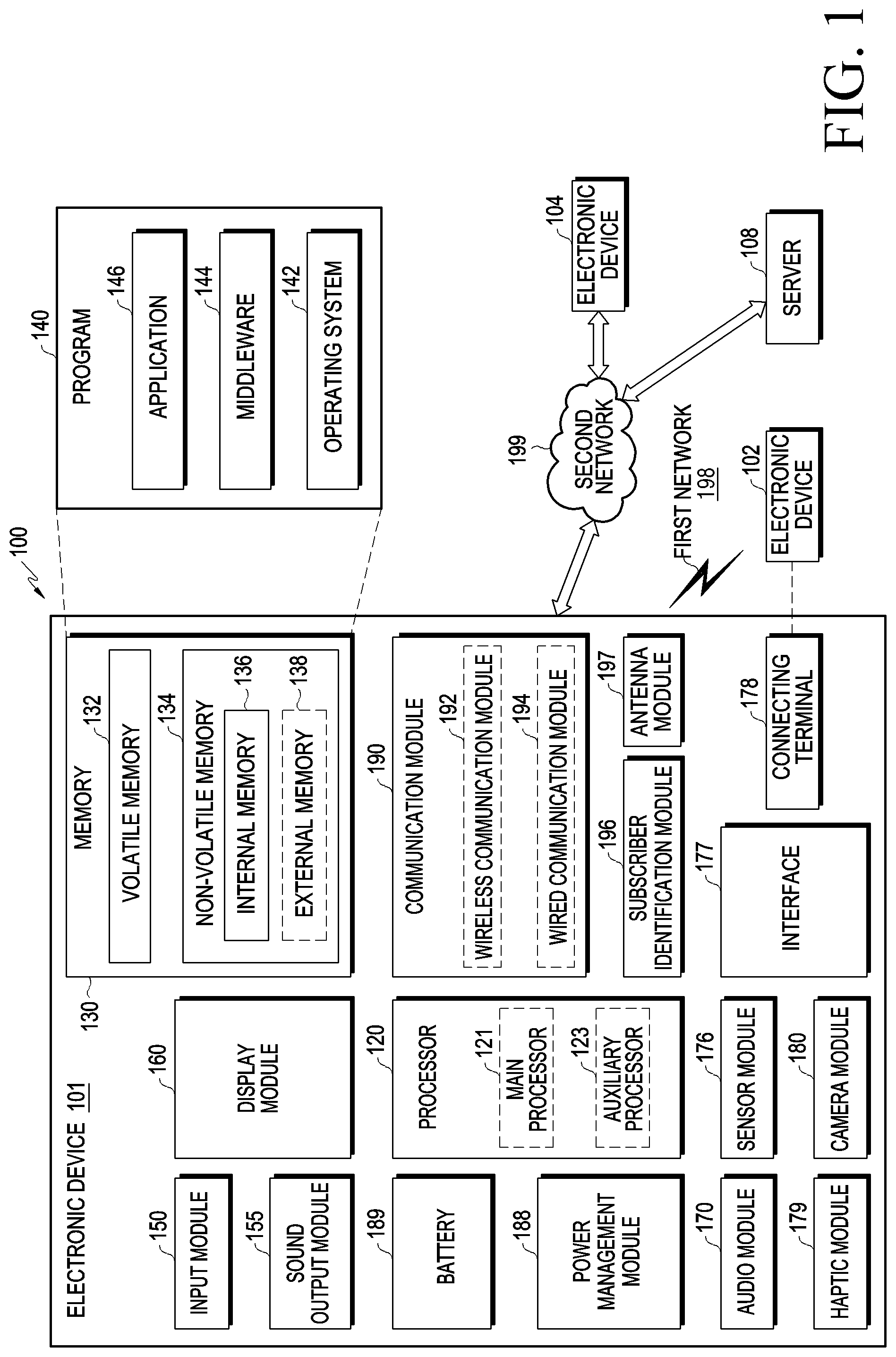 Patent US12099423 Figure 1 – Method for preventing malfunction of connector and electronic device having connector