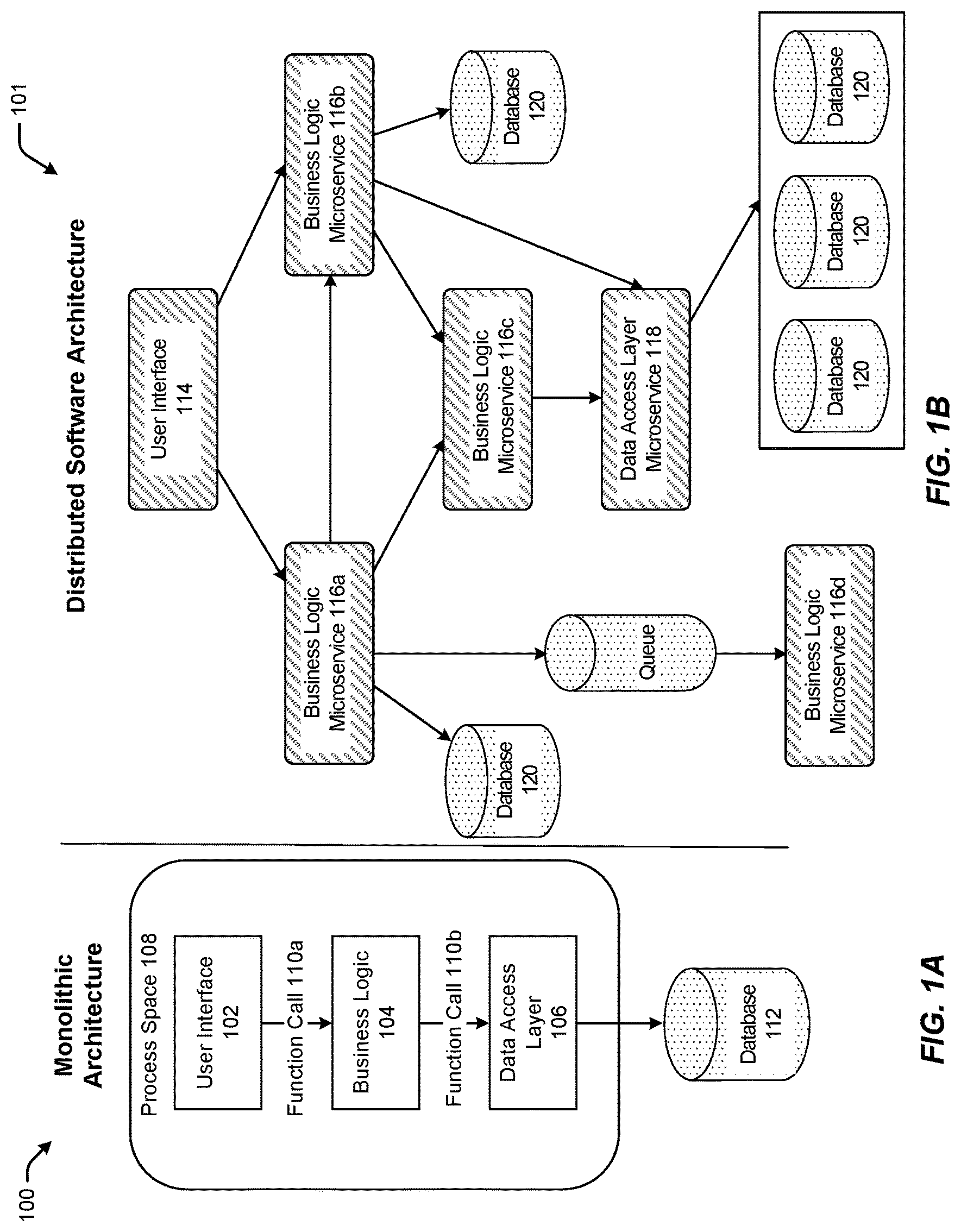 Patent US12099436 Figure 1 – Application performance monitoring for monolithic applications and distributed systems