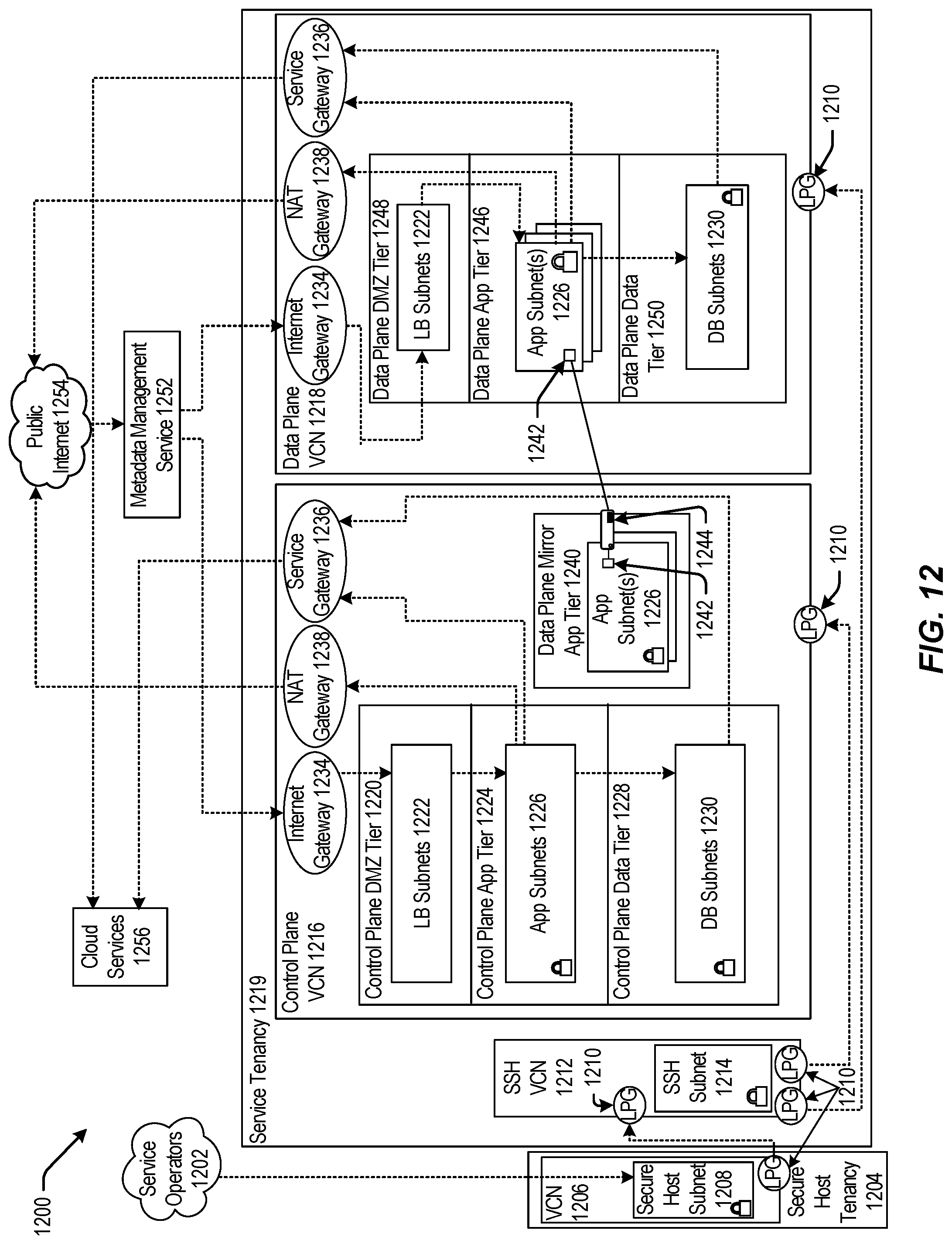 Patent US12099436 Figure 12 – Application performance monitoring for monolithic applications and distributed systems