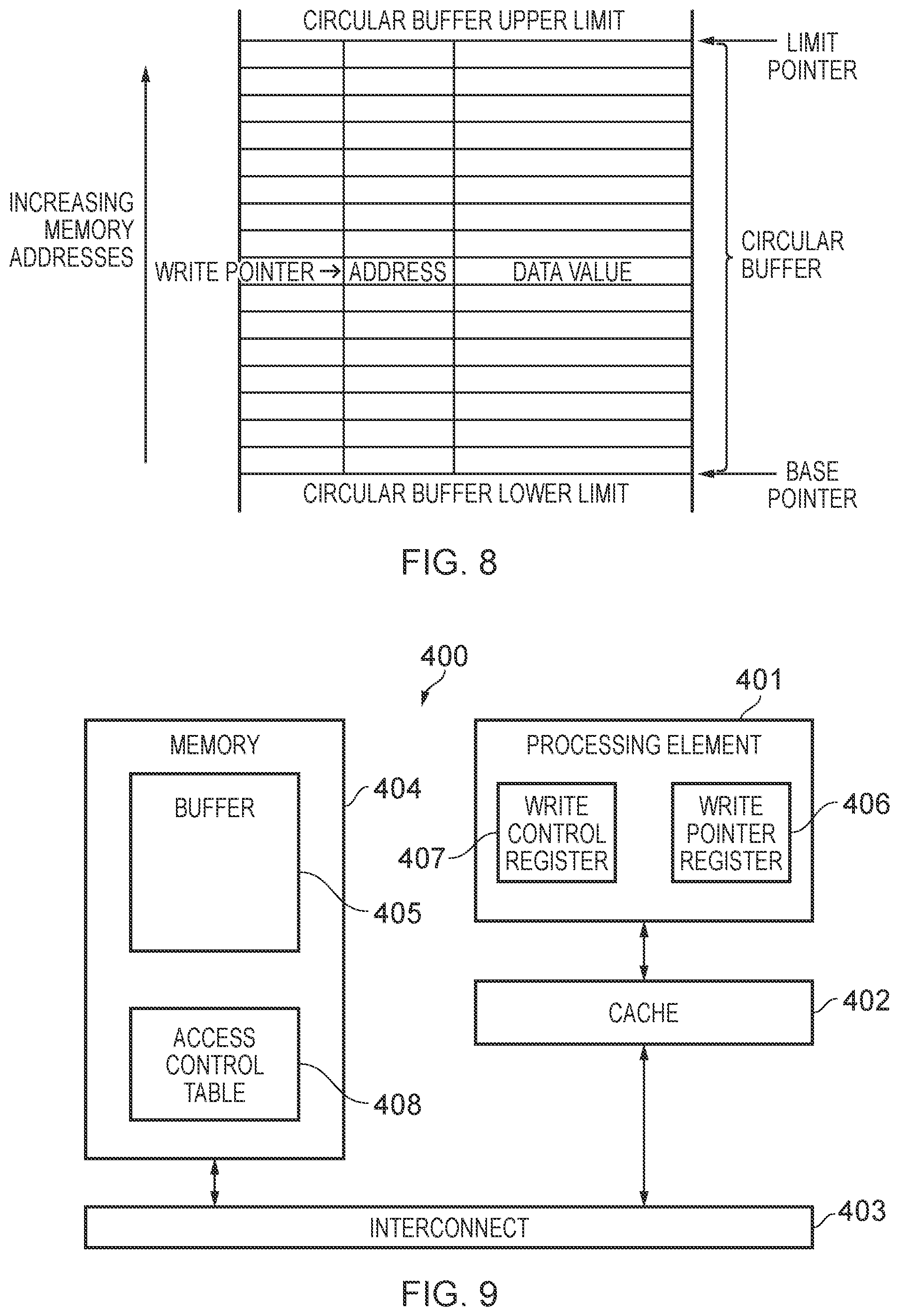 Patent US12099445 Figure 9 – Writing beyond a pointer
