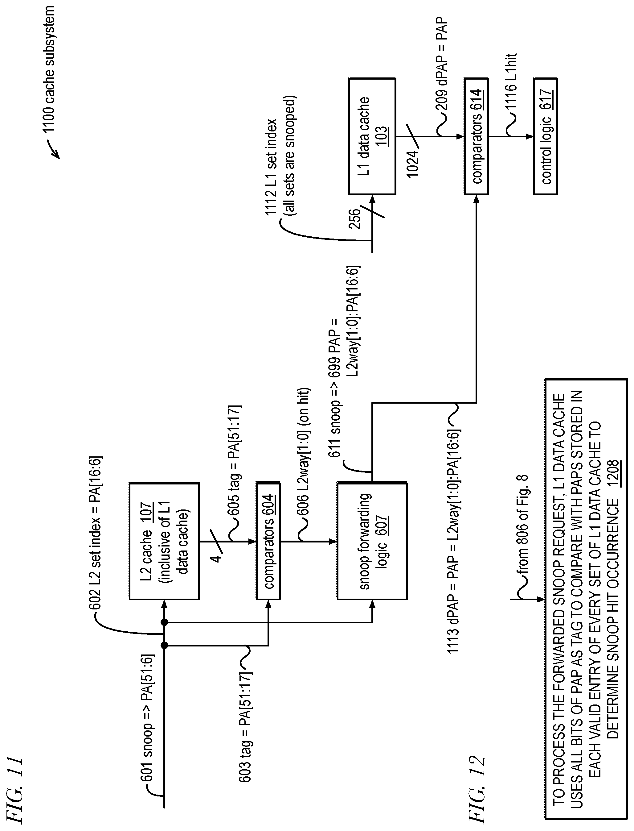 Patent US12099448 Figure 7 – Virtually-indexed cache coherency using physical address proxies