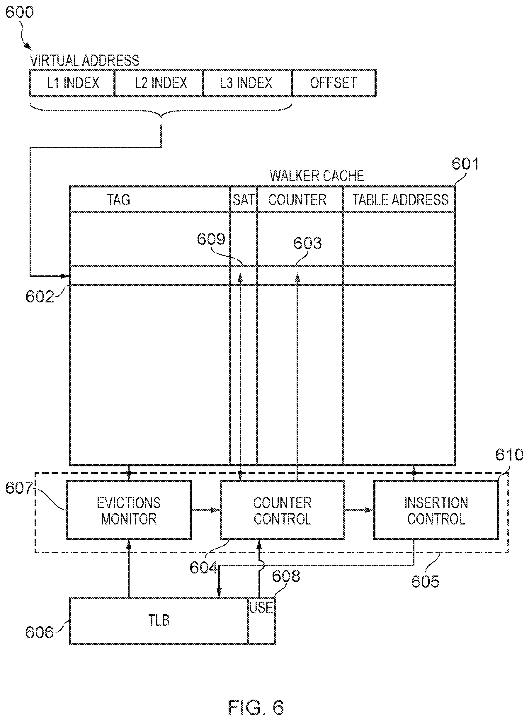 Patent US12099450 Figure 6 – Caching address translation information