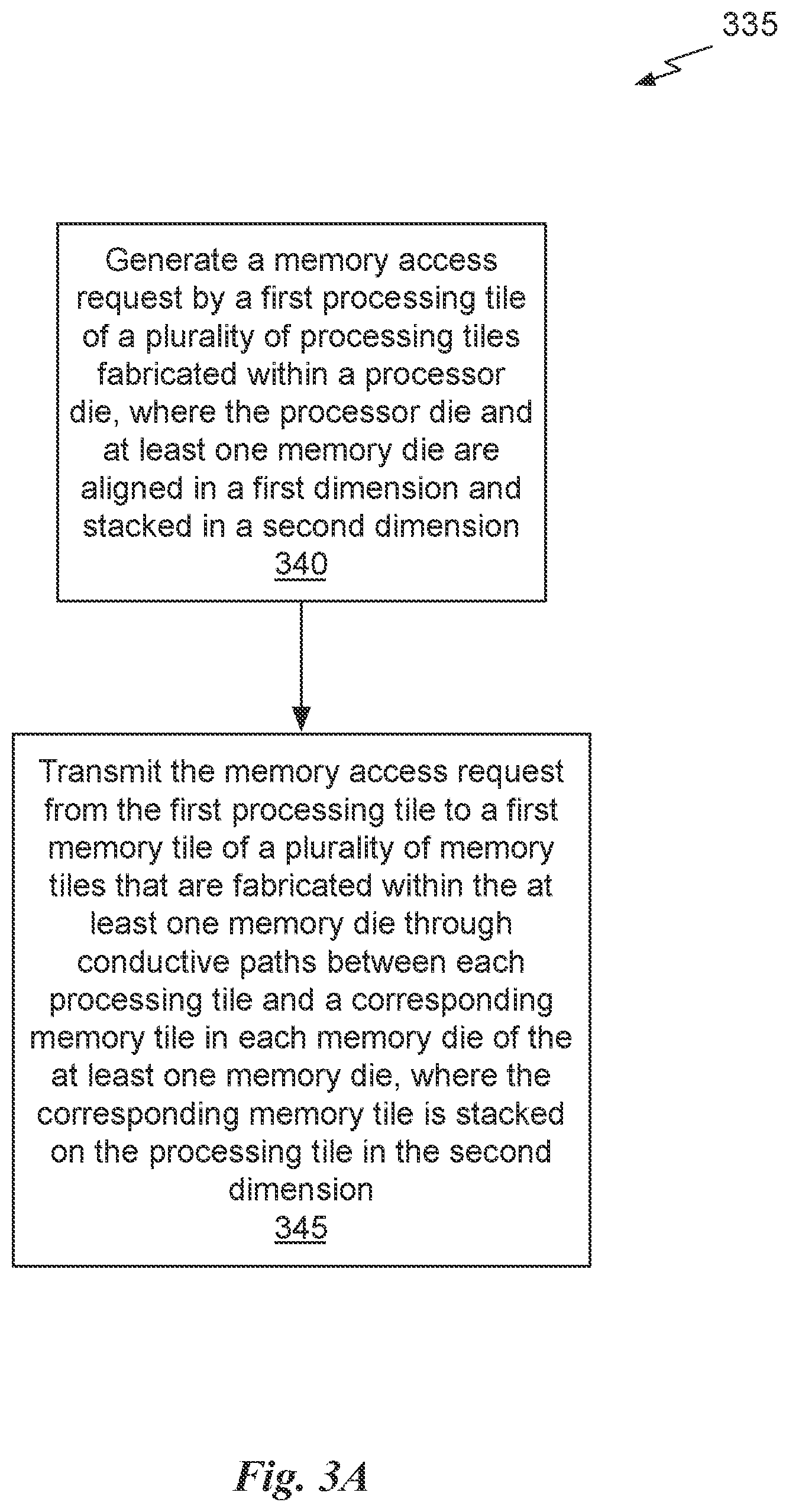 Patent US12099453 Figure 8 – Application partitioning for locality in a stacked memory system