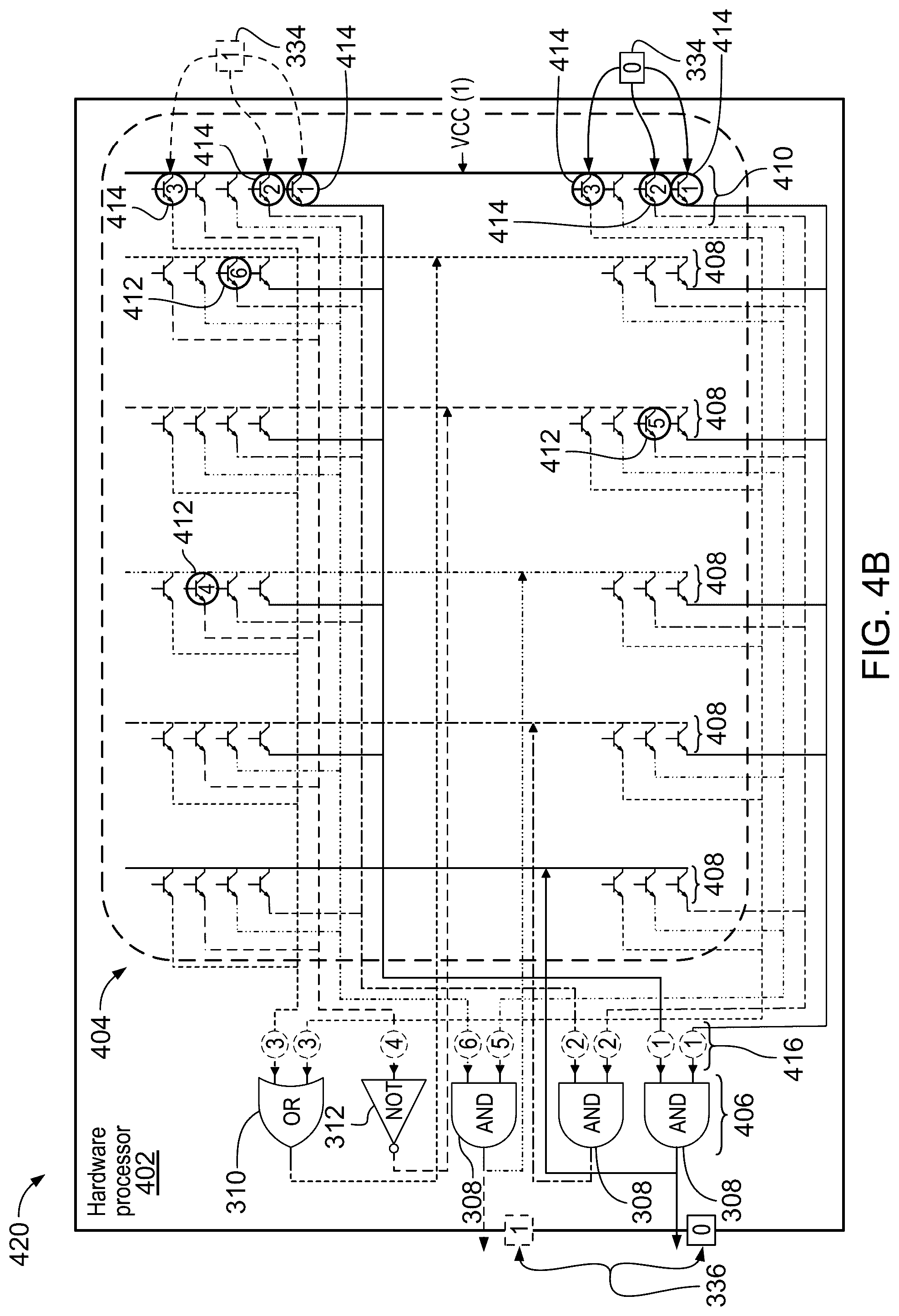 Patent US12099462 Figure 8 – Dynamic processor architecture