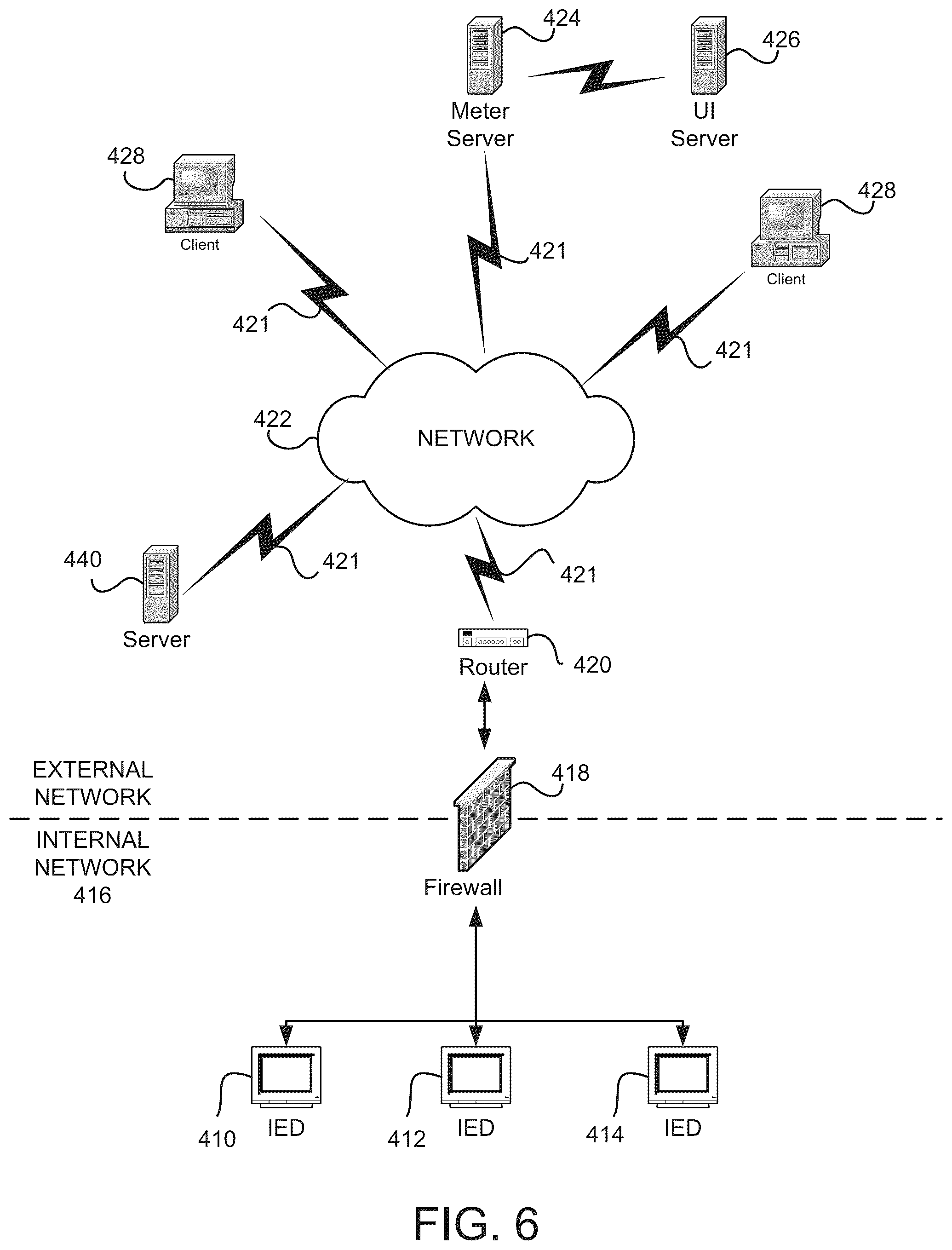 Patent US12099468 Figure 7 – Systems and methods for collecting, analyzing, billing, and reporting data from intelligent electronic devices