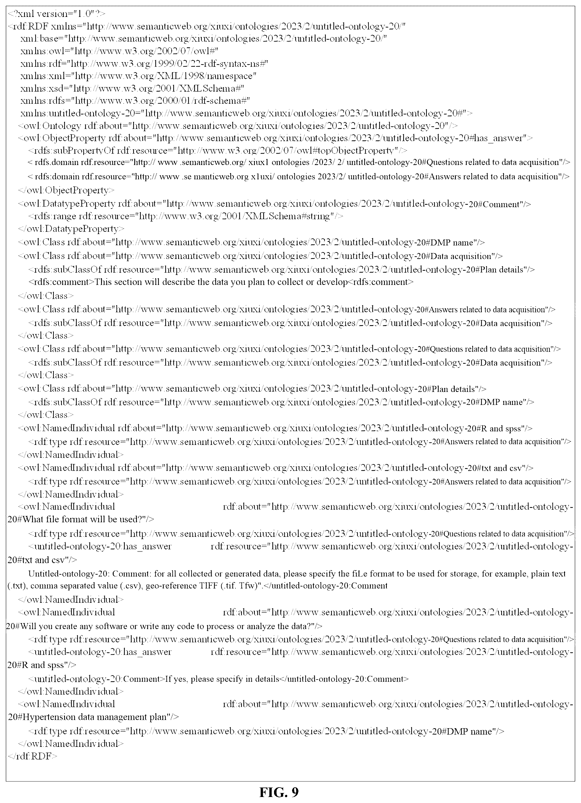 Patent US12099479 Figure 7 – Method for generating scientific data management in field of population health based on mind map