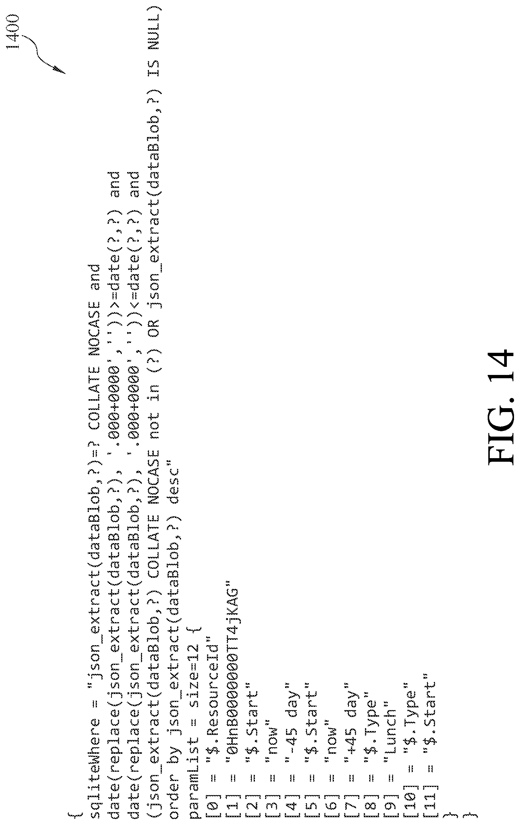 Patent US12099491 Figure 14 – Database systems and methods for client-side initiation of server-side actions