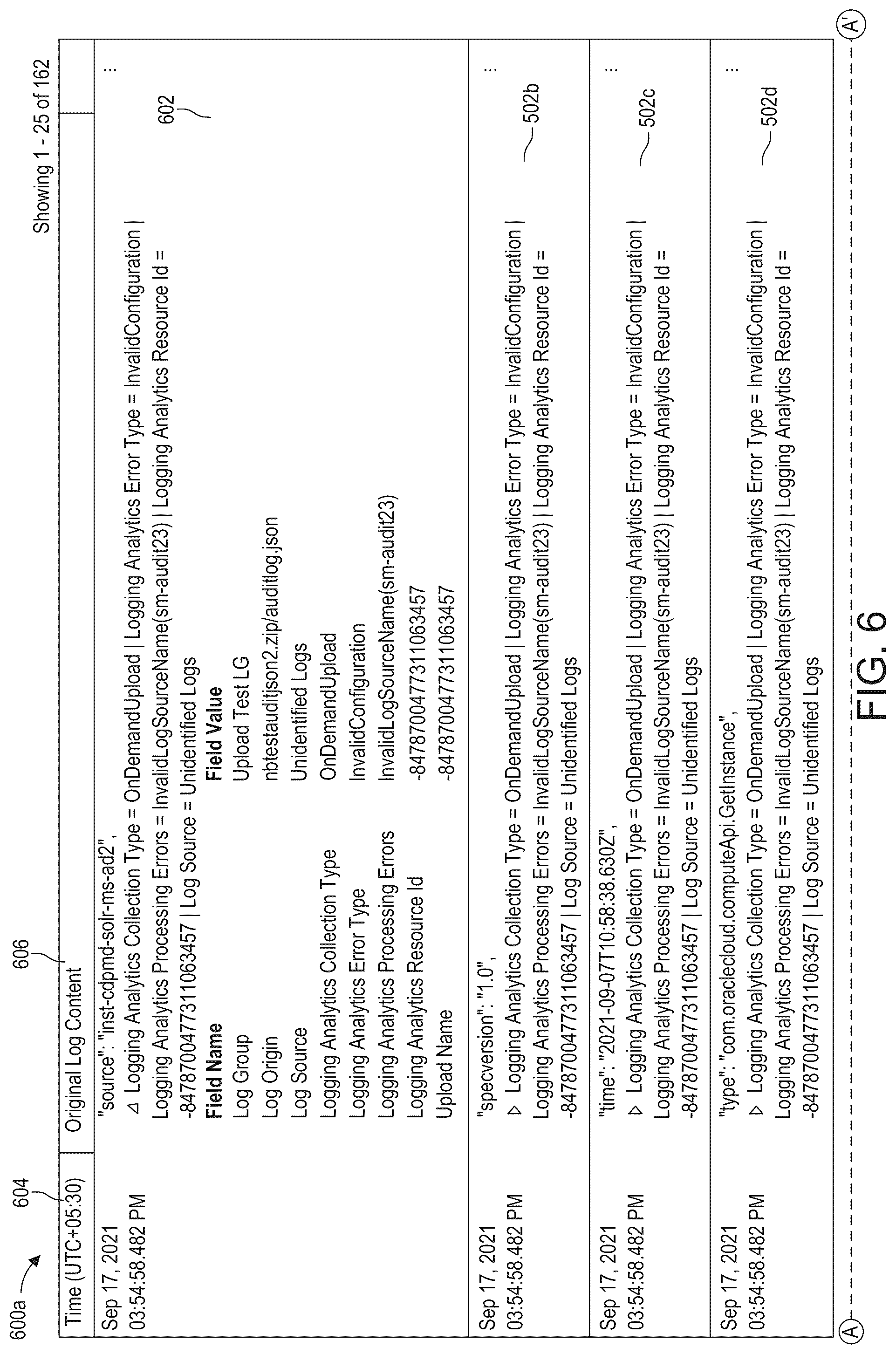 Patent US12099493 Figure 6 – System and methods for asynchronous log processing and enriching