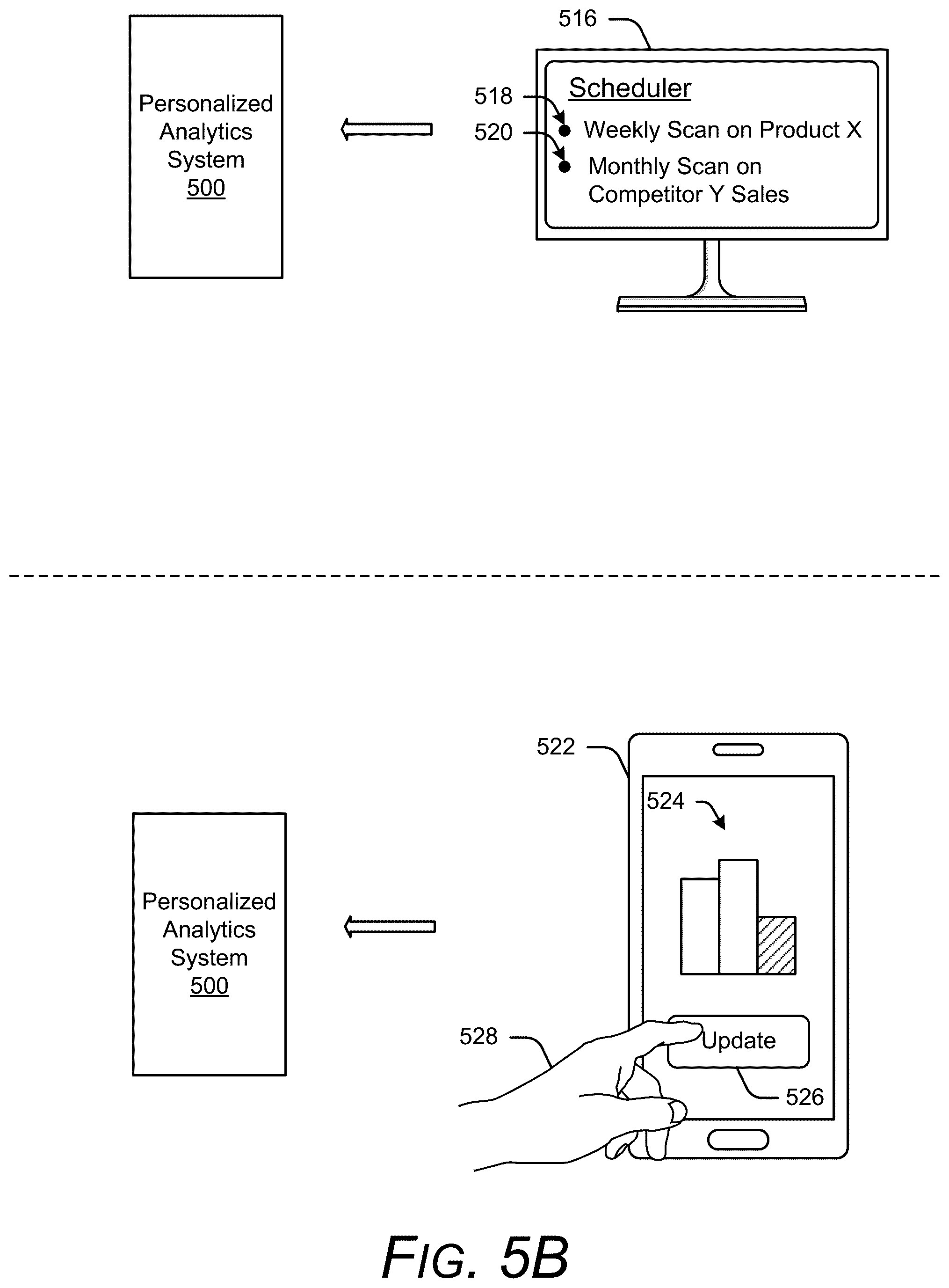 Patent US12099500 Figure 6 – Processing a logical query