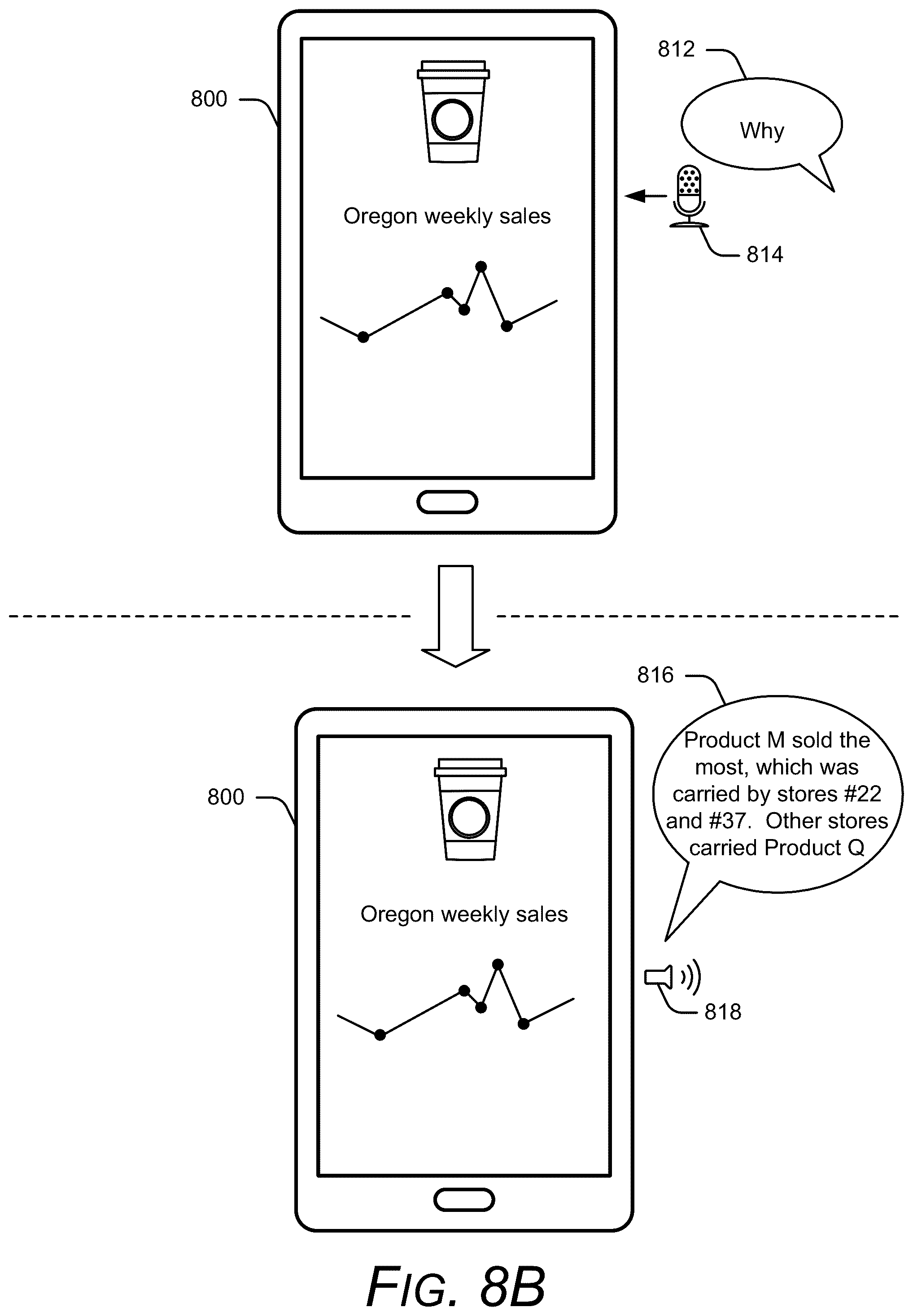 Patent US12099500 Figure 11 – Processing a logical query