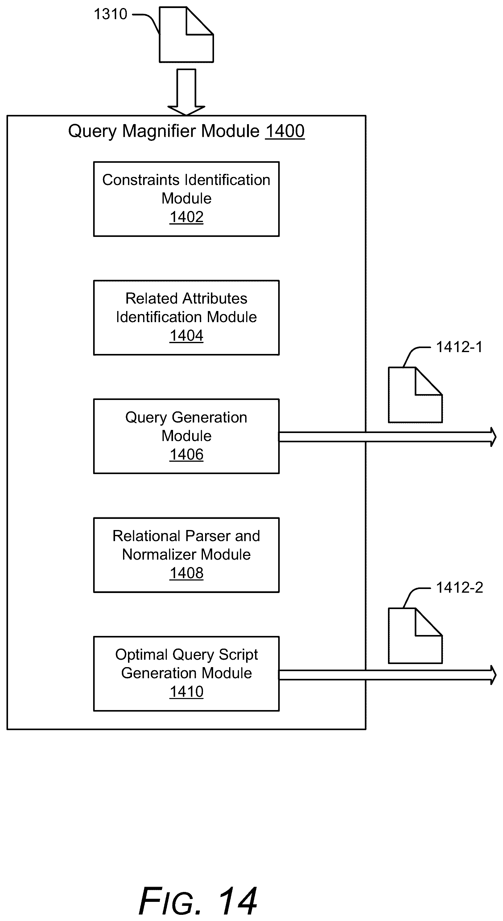 Patent US12099500 Figure 17 – Processing a logical query