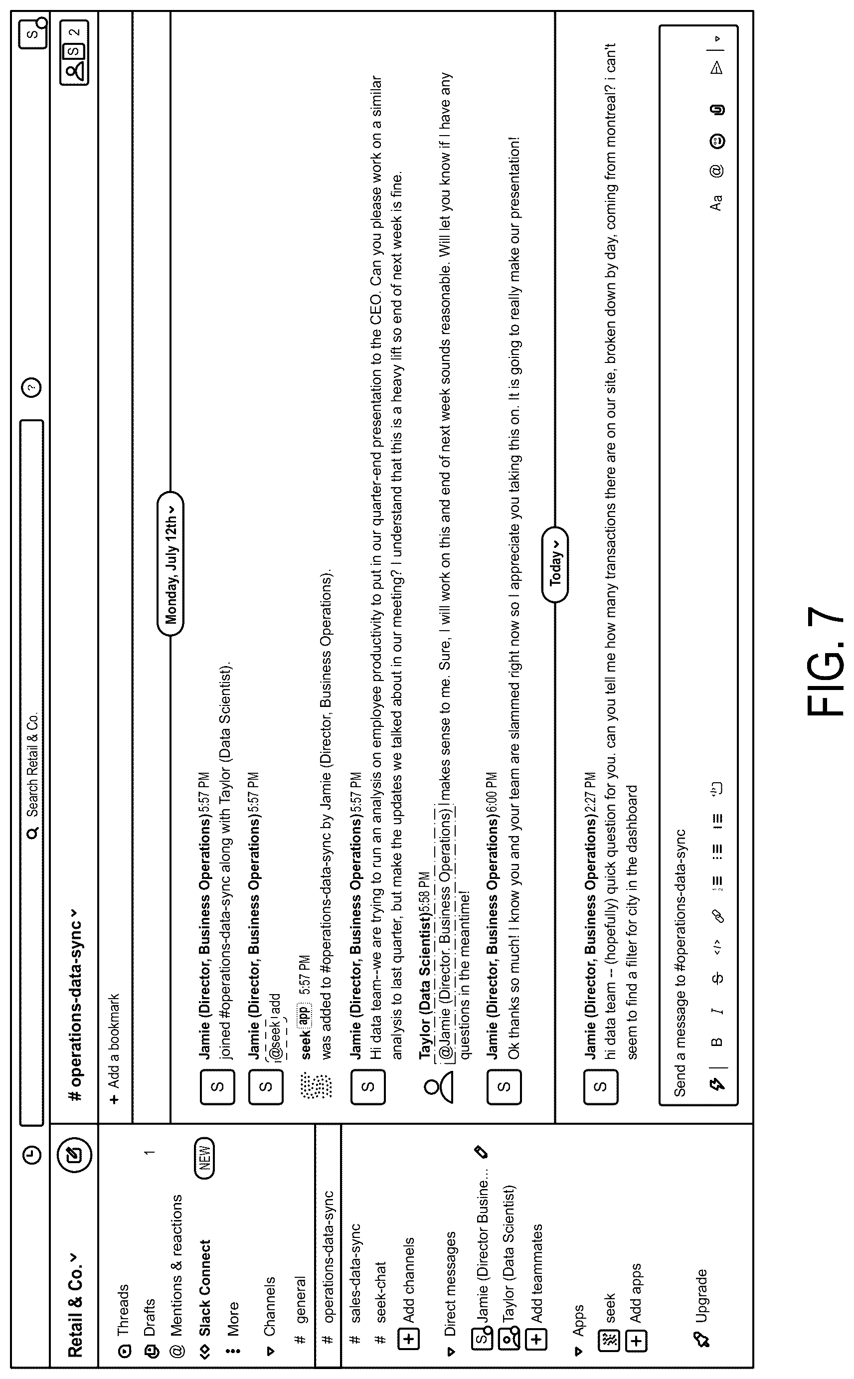 Patent US12099503 Figure 9 – NLP methods and systems for querying data sets