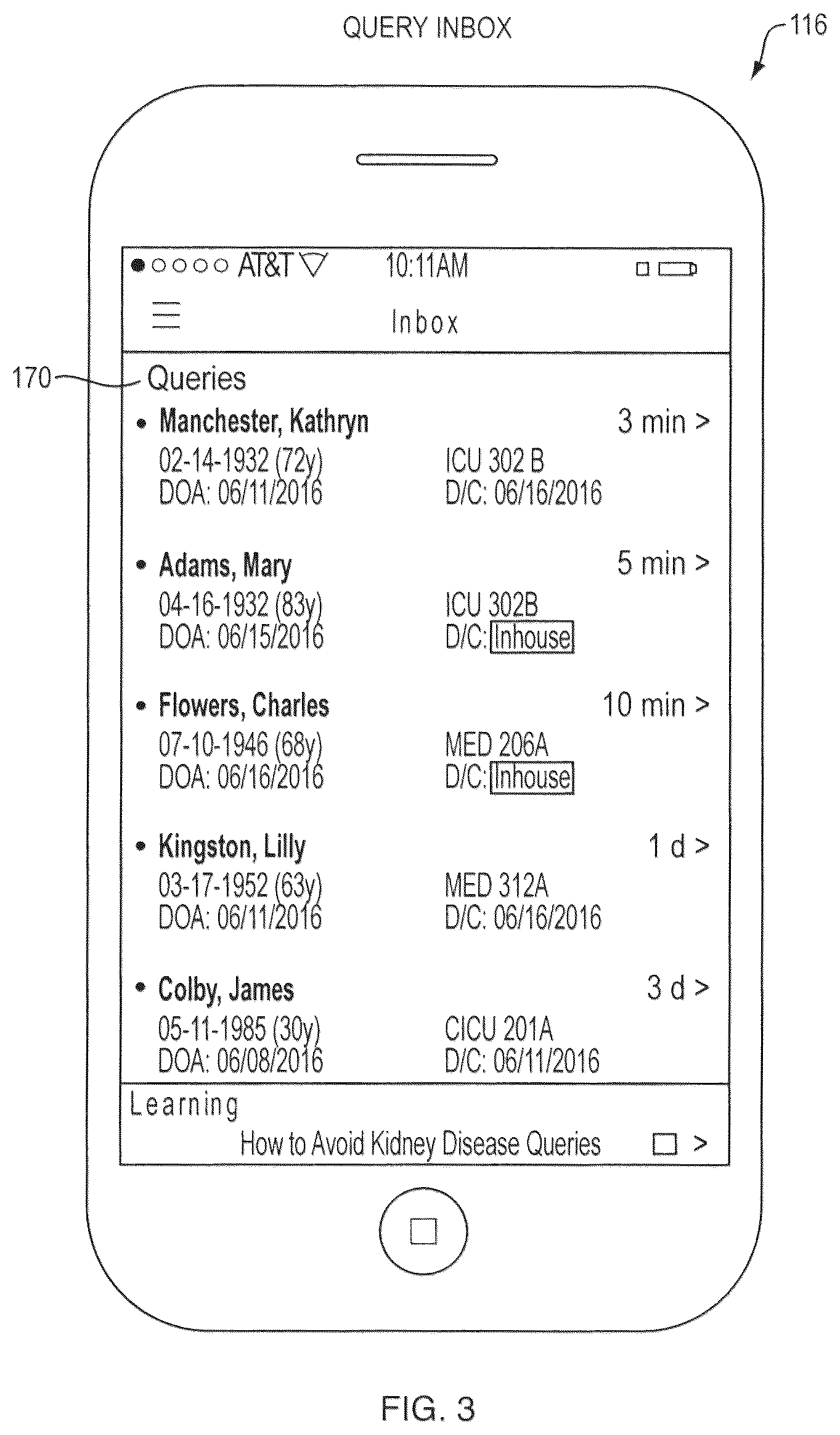 Patent US12099511 Figure 3 – System and method for query management and education