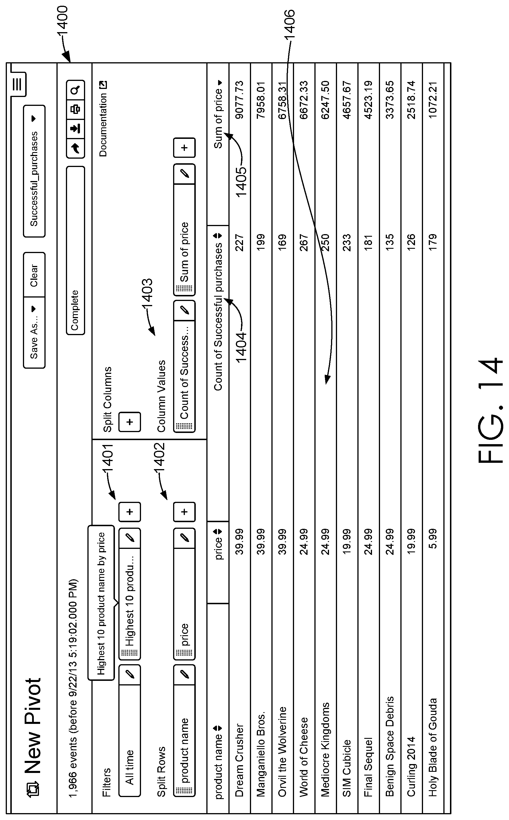Patent US12099517 Figure 19 – Supplementing extraction rules based on event clustering