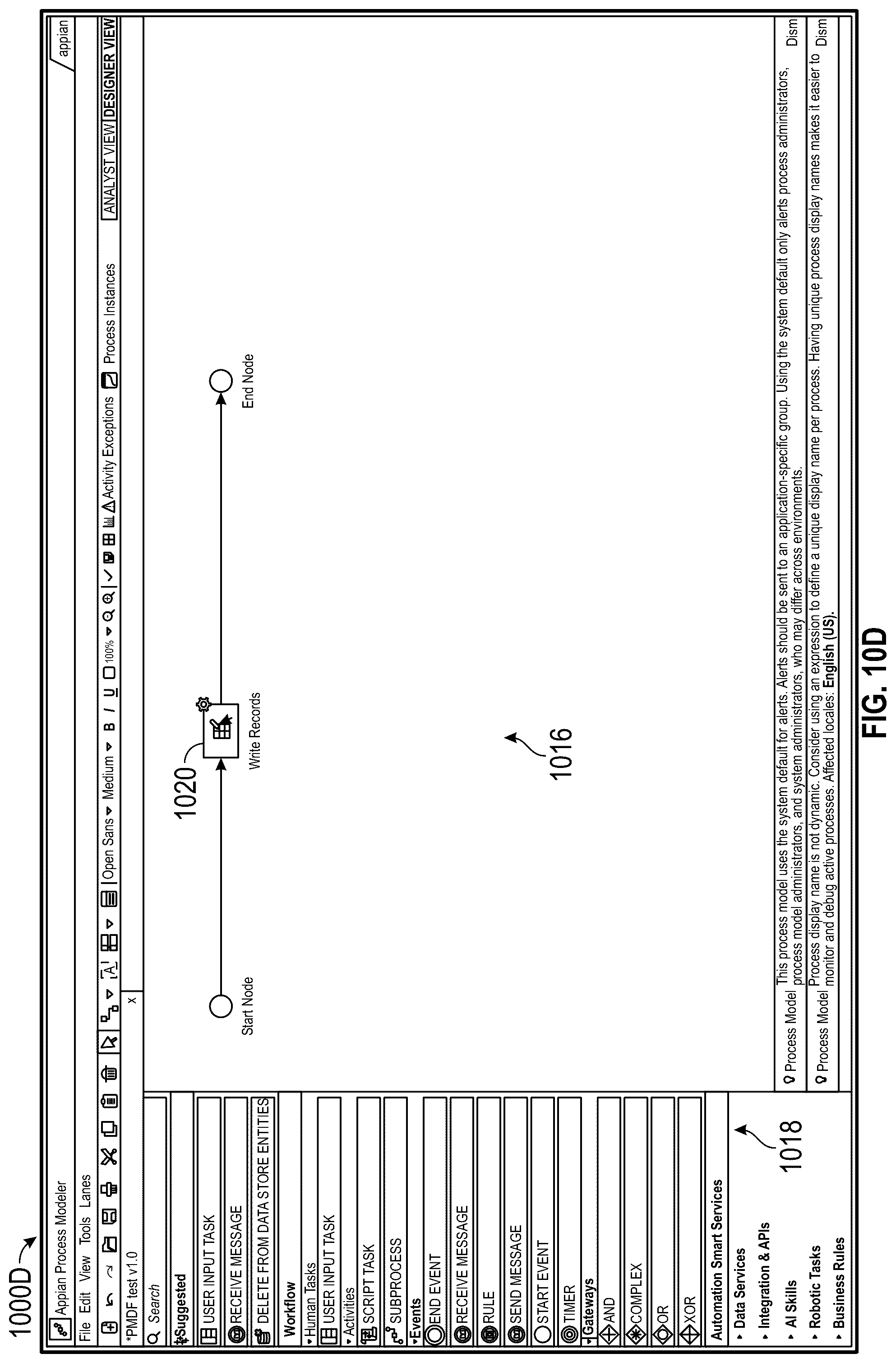 Patent US12099518 Figure 16 – System and methods for process mining using integrated data fabric