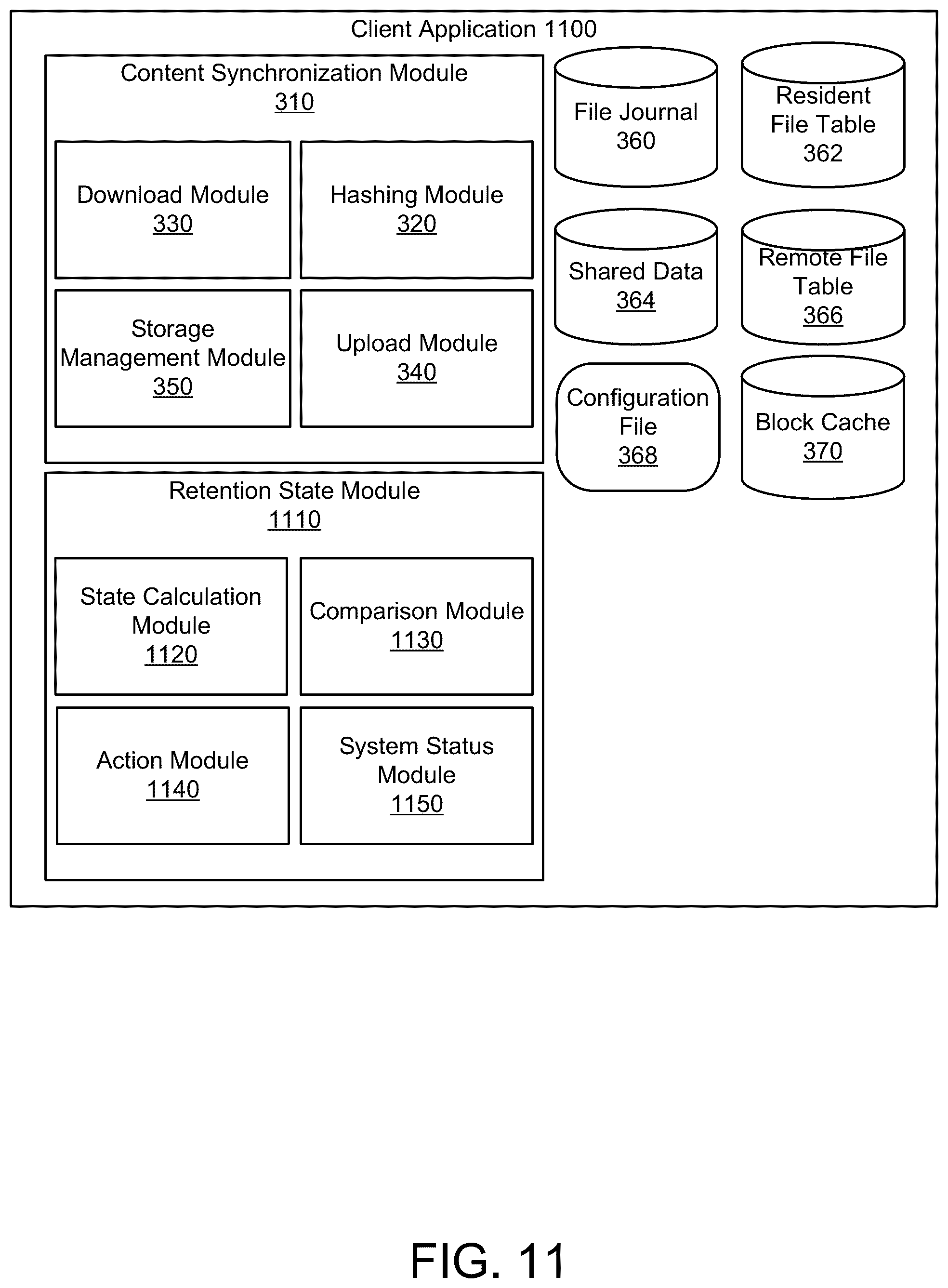 Patent US12099521 Figure 12 – Storage constrained synchronization of shared content items