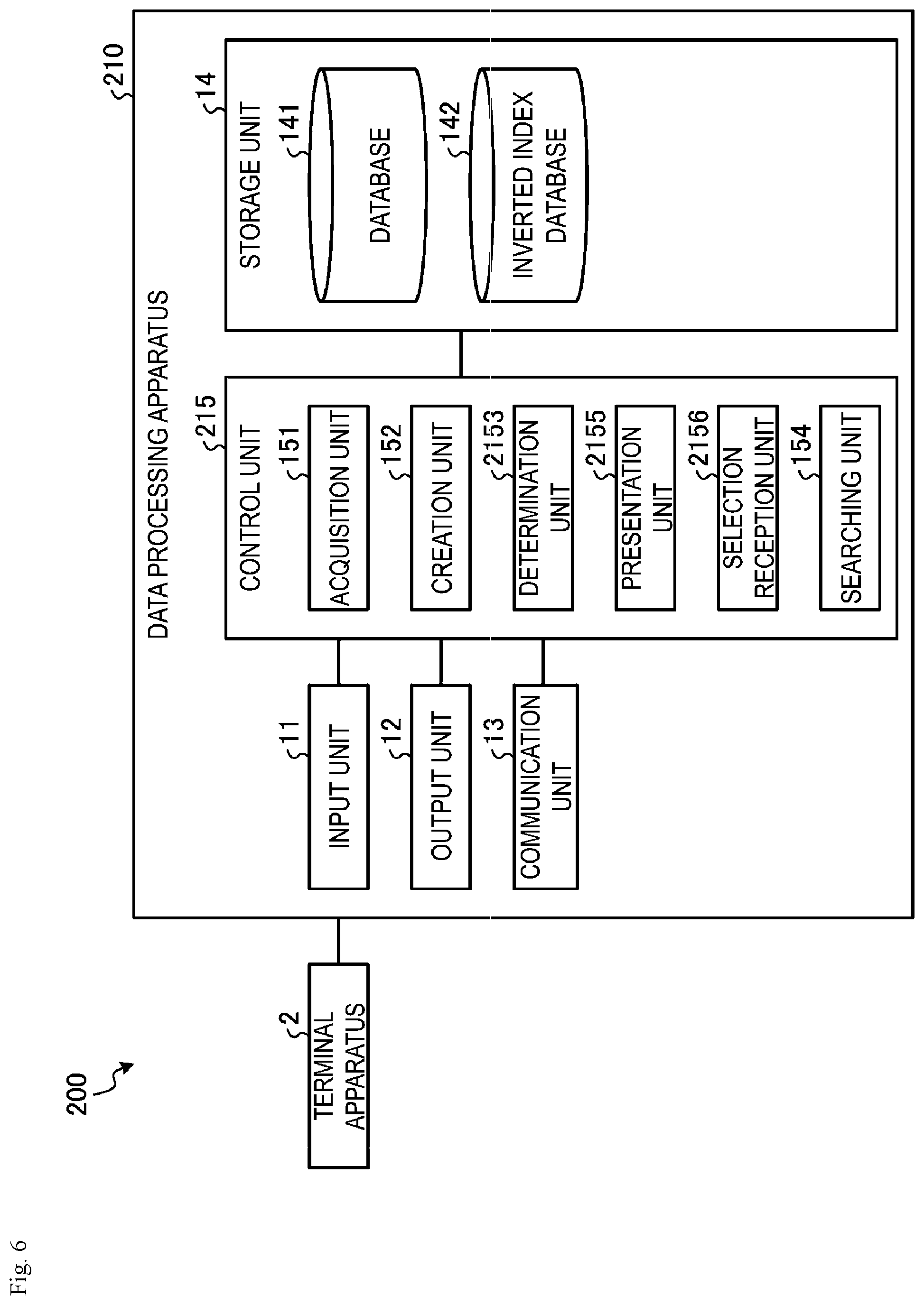 Patent US12099530 Figure 6 – Search using words from user interface