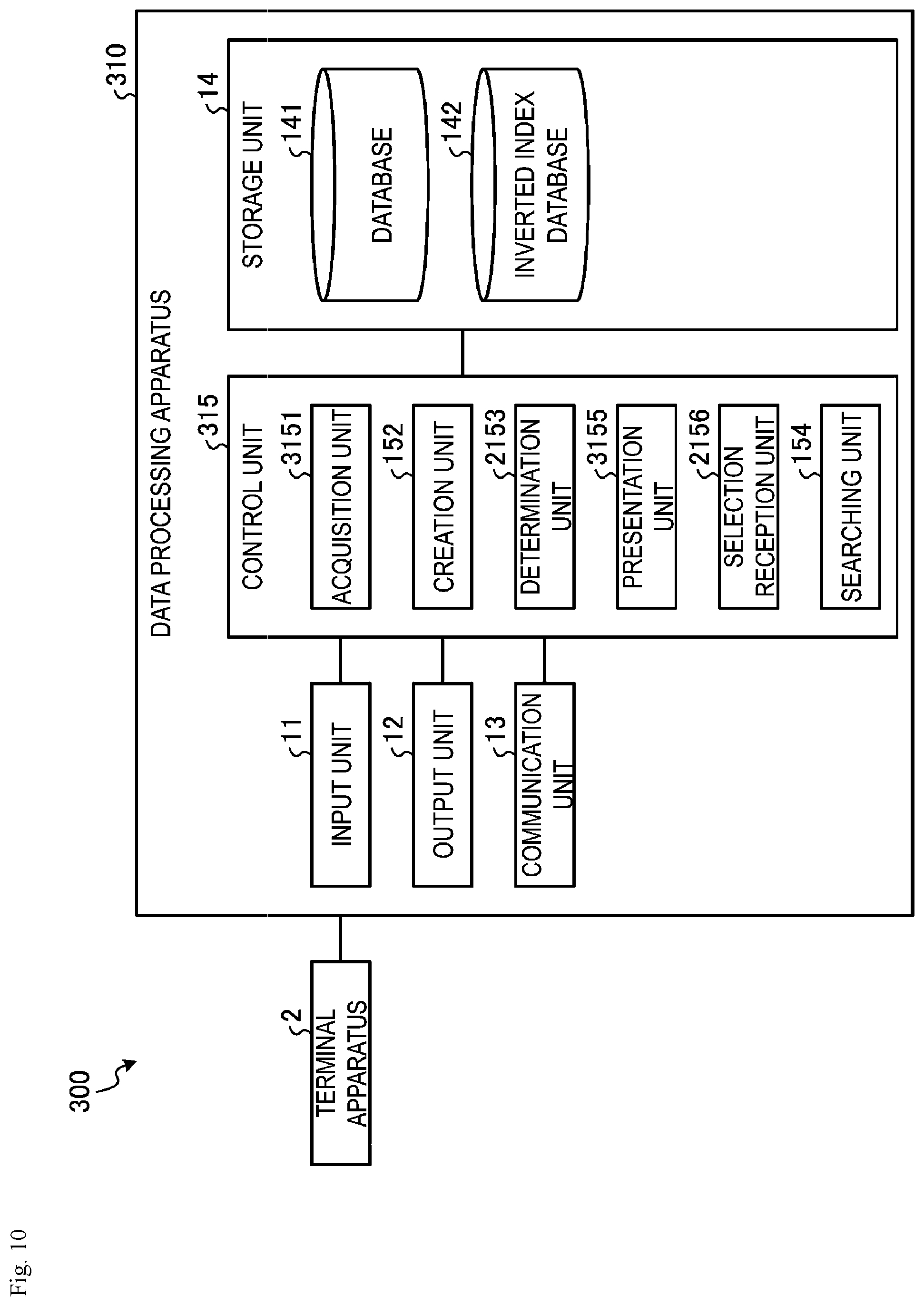 Patent US12099530 Figure 10 – Search using words from user interface