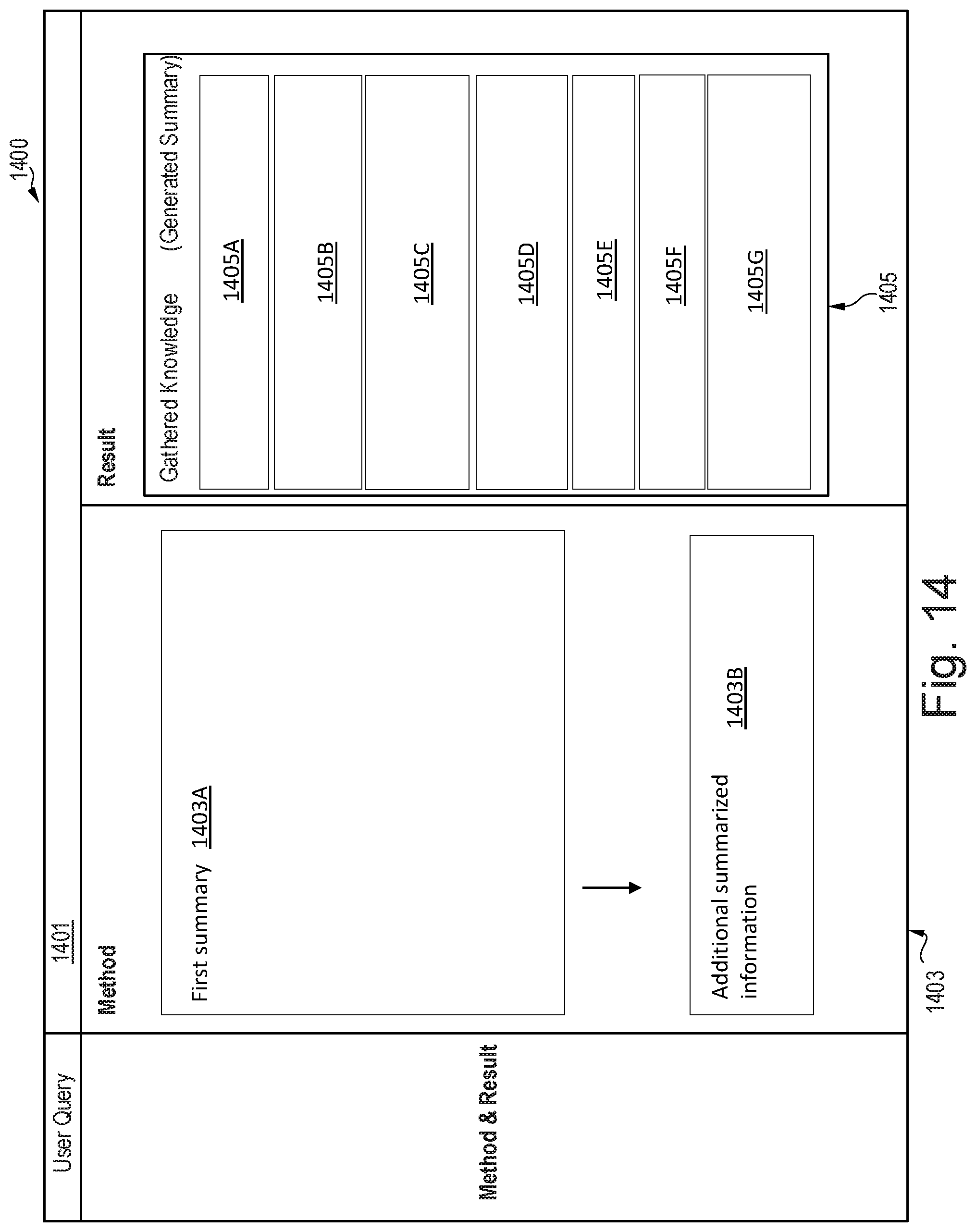 Patent US12099533 Figure 15 – Searching a data source using embeddings of a vector space