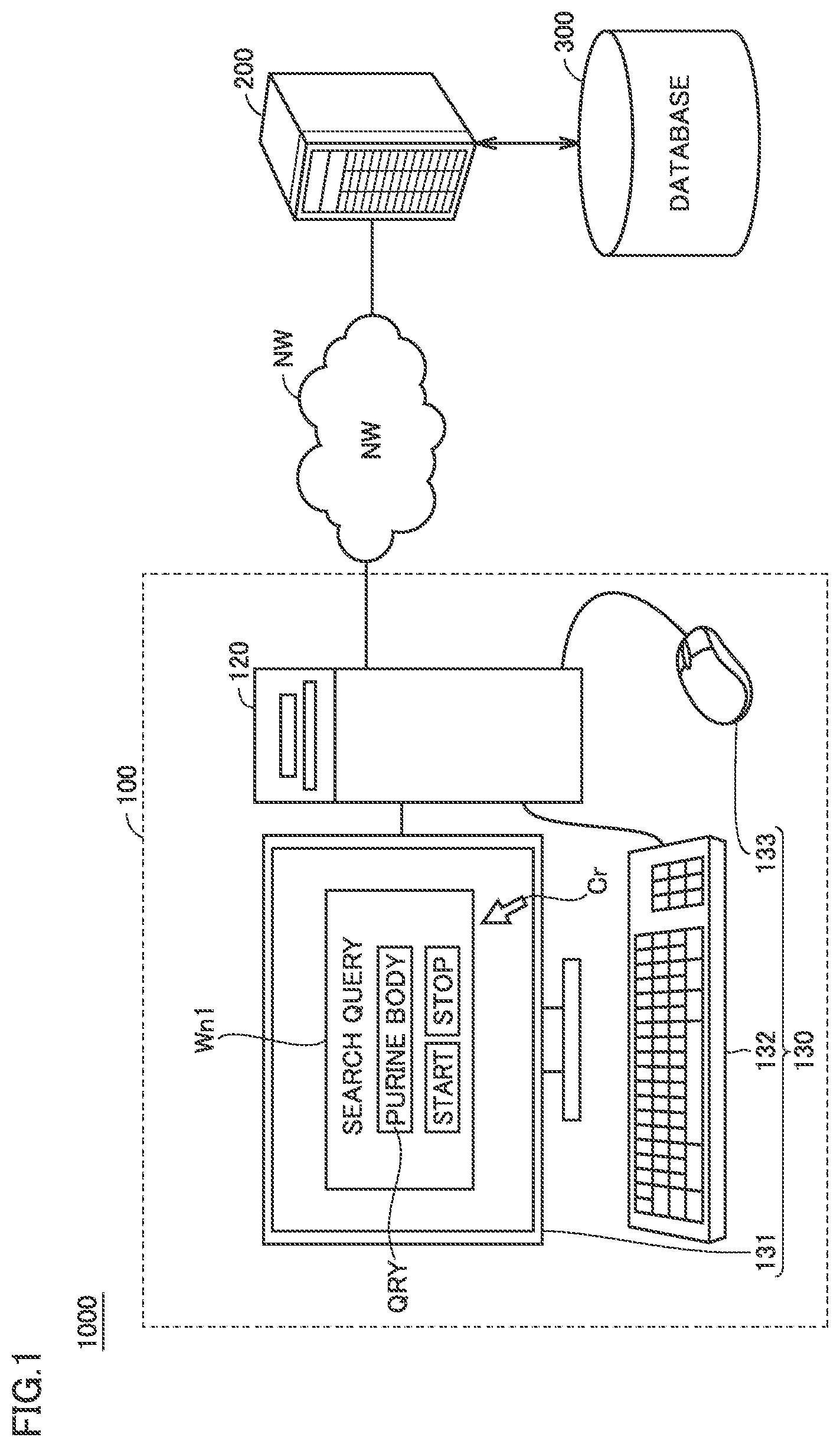 Patent US12099535 Figure 1 – Method, system, and device for evaluating performance of document search