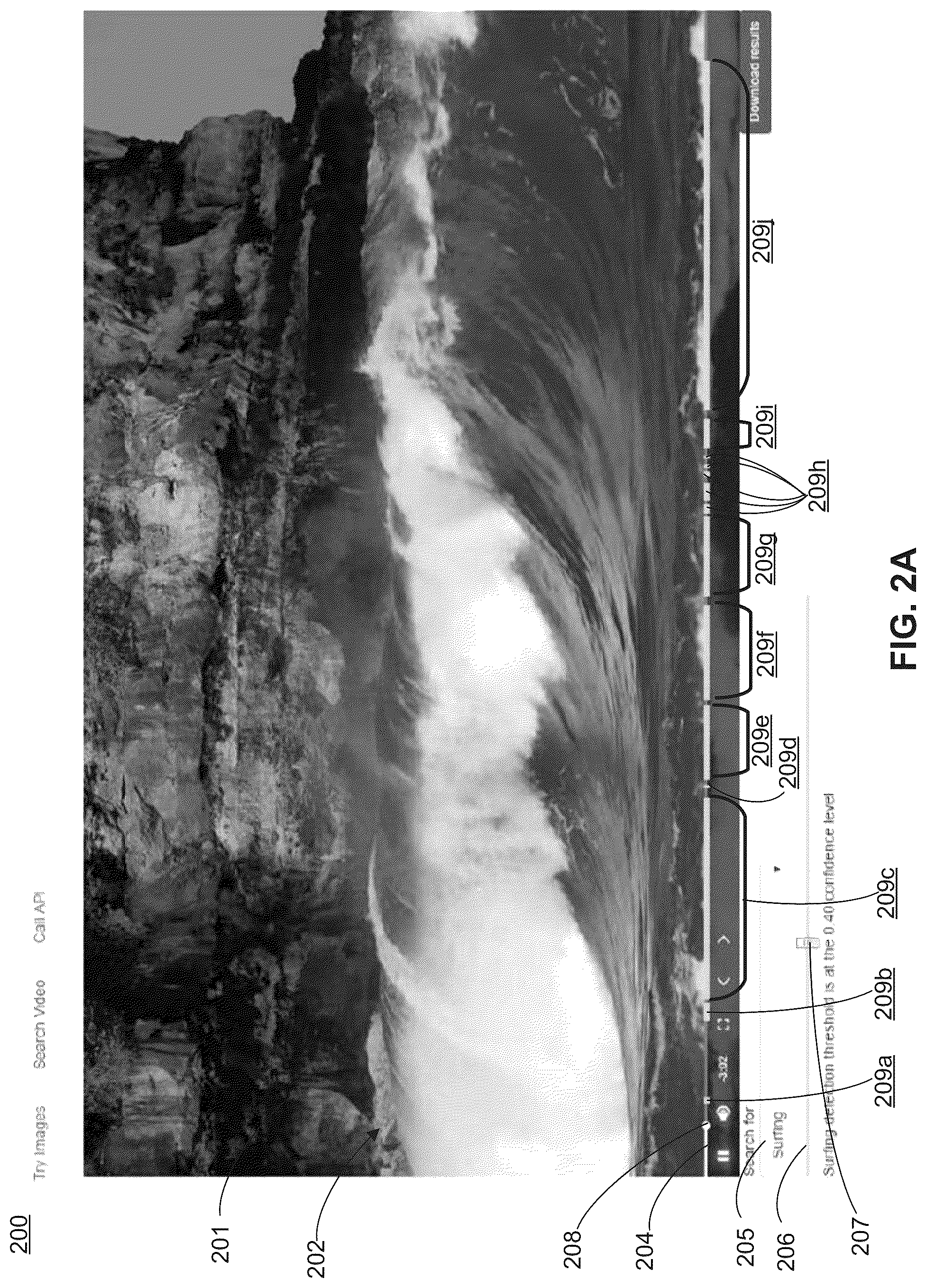 Patent US12099548 Figure 2 – Detecting content in a real-time video stream recorded by a detection unit