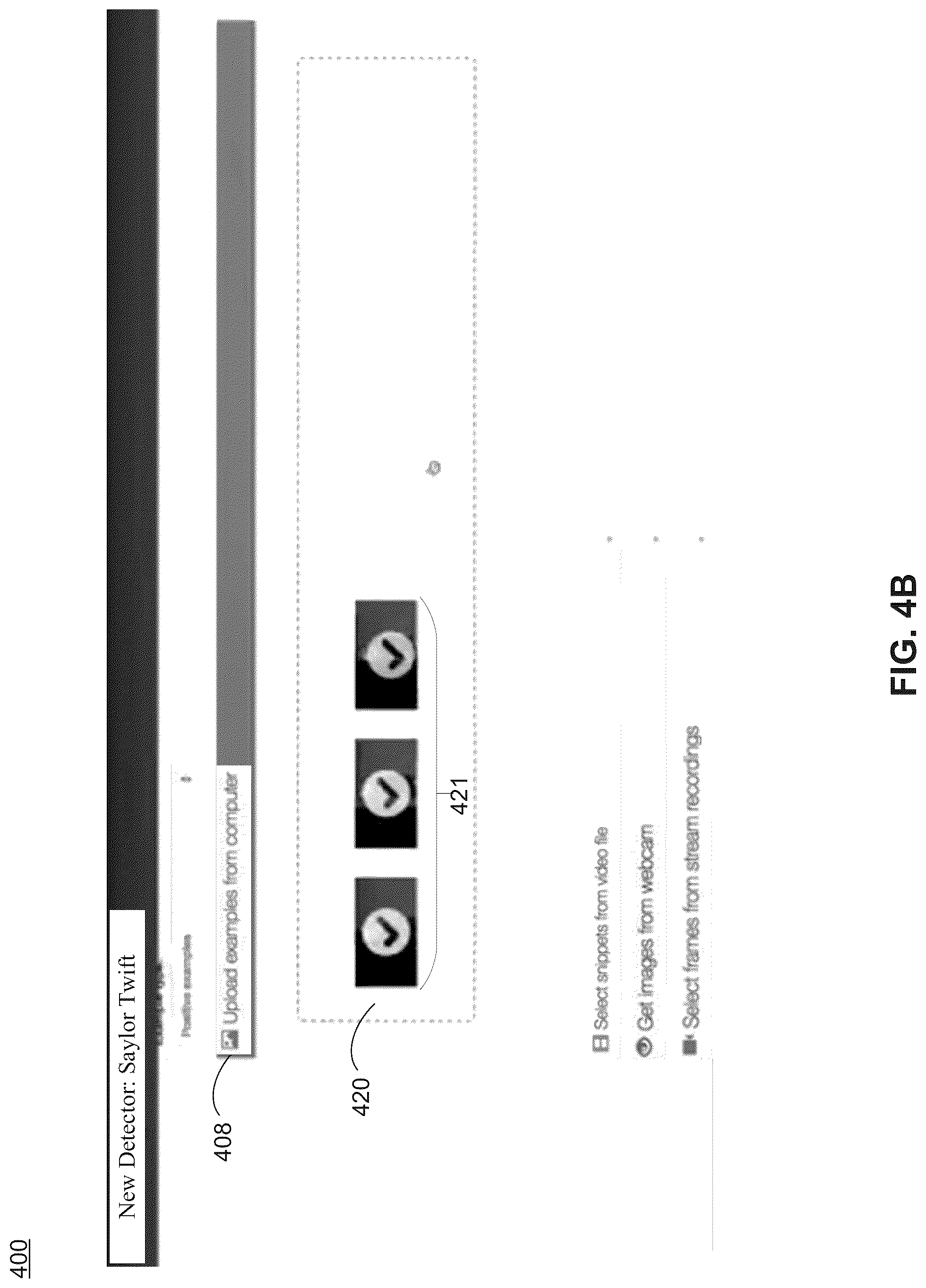 Patent US12099548 Figure 8 – Detecting content in a real-time video stream recorded by a detection unit