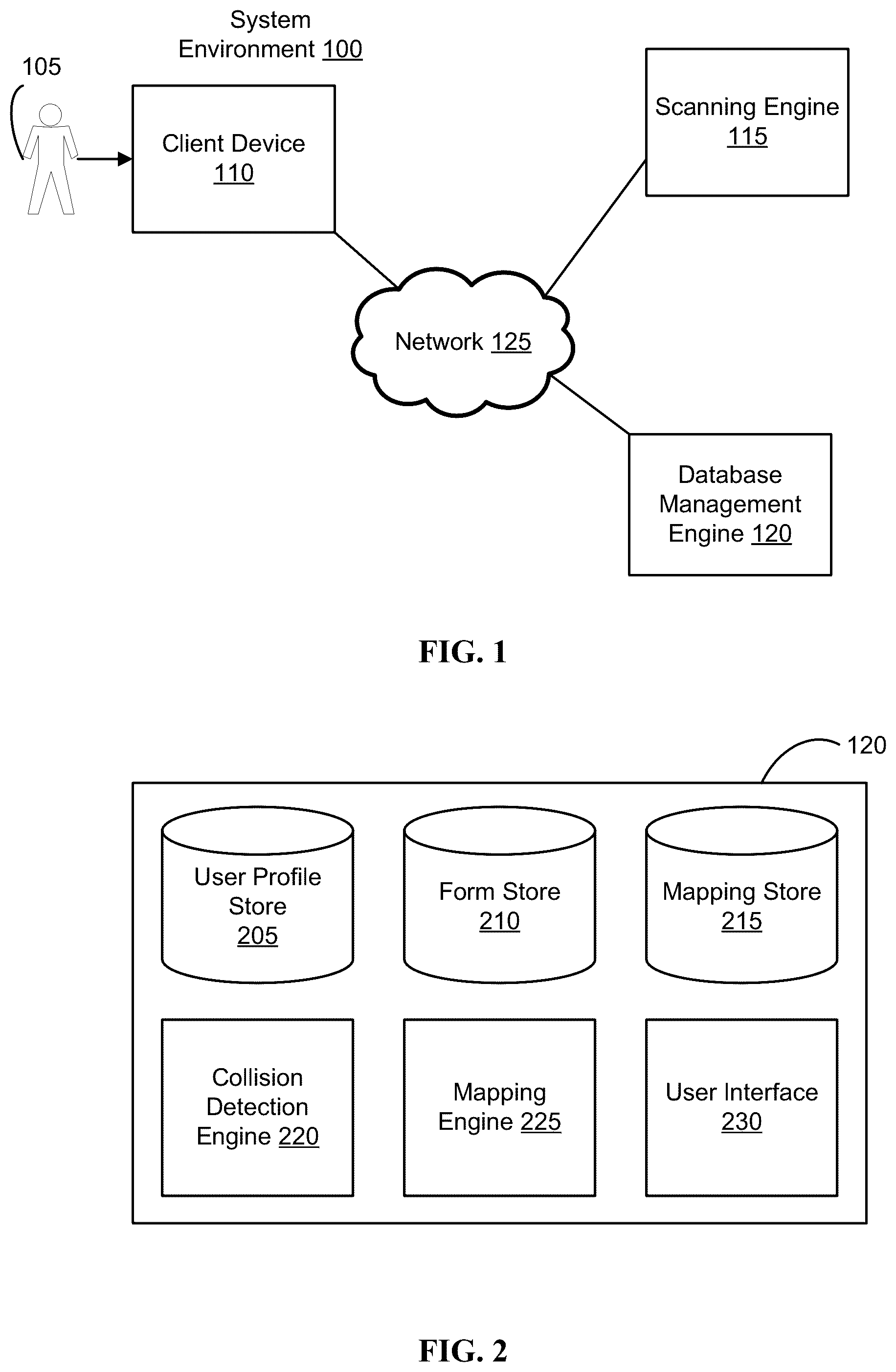 Patent US12099549 Figure 1 – Automated field placement for uploaded documents