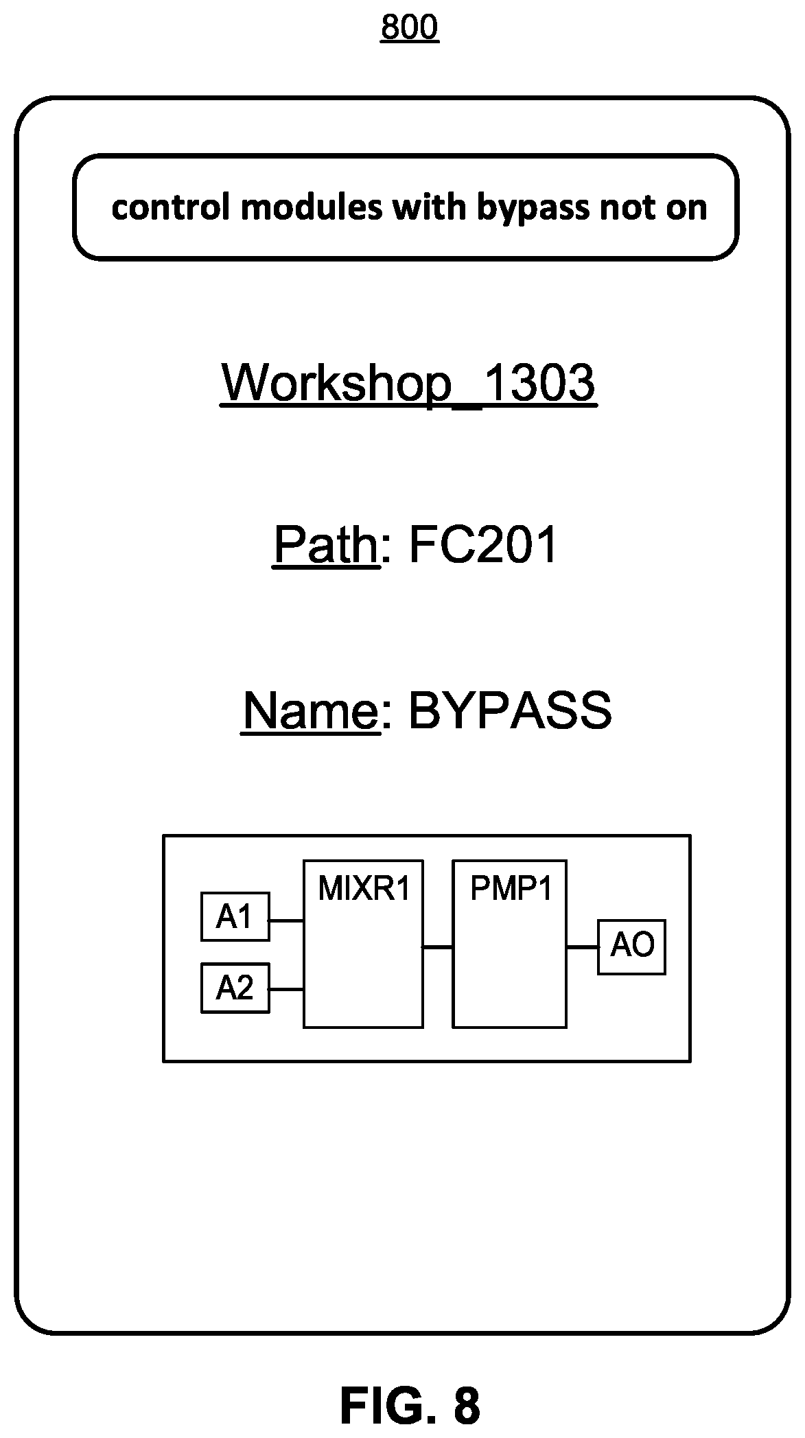 Patent US12099555 Figure 8 – Smart search capabilities in a process control system