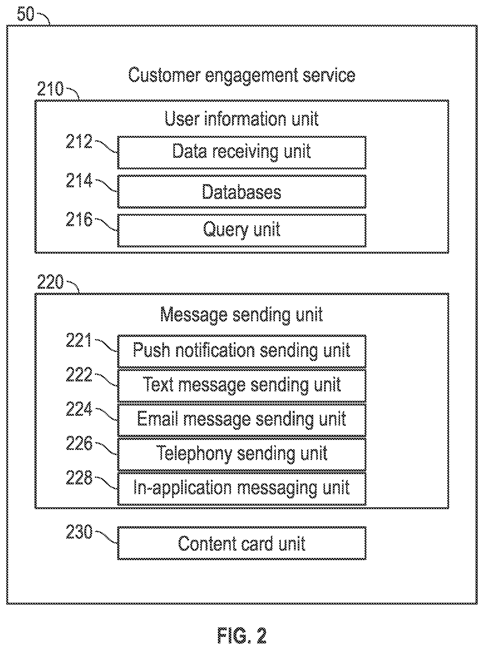 Patent US12099561 Figure 2 – Systems and methods for presenting information within a software application or website