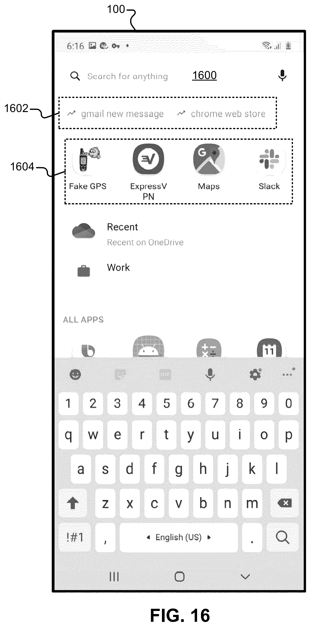 Patent US12099563 Figure 16 – On-device functionality using remote system updates